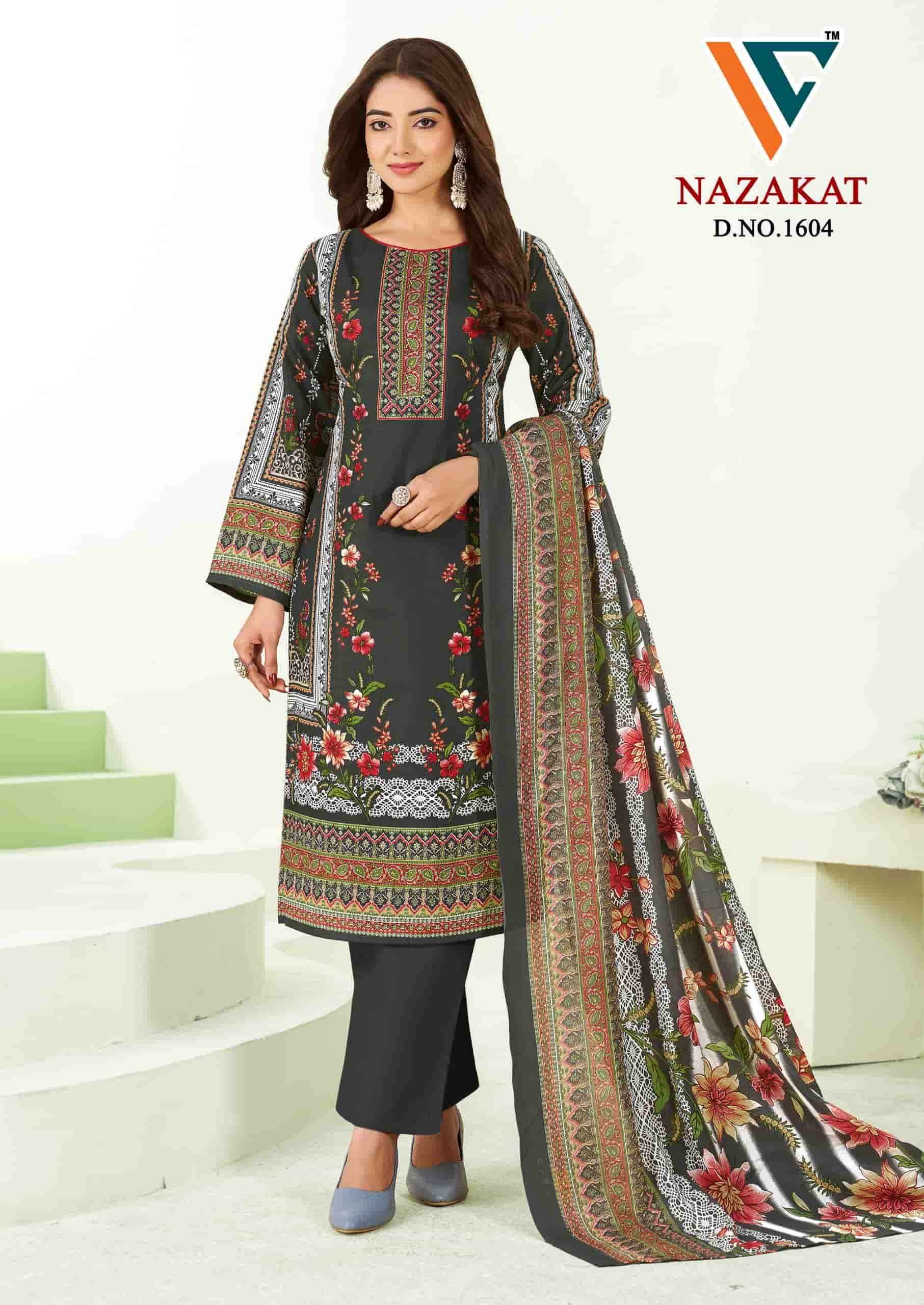 Vandana Fashion Nazakat Vol 16 Printed Cotton Suit Catalog Wholesalers