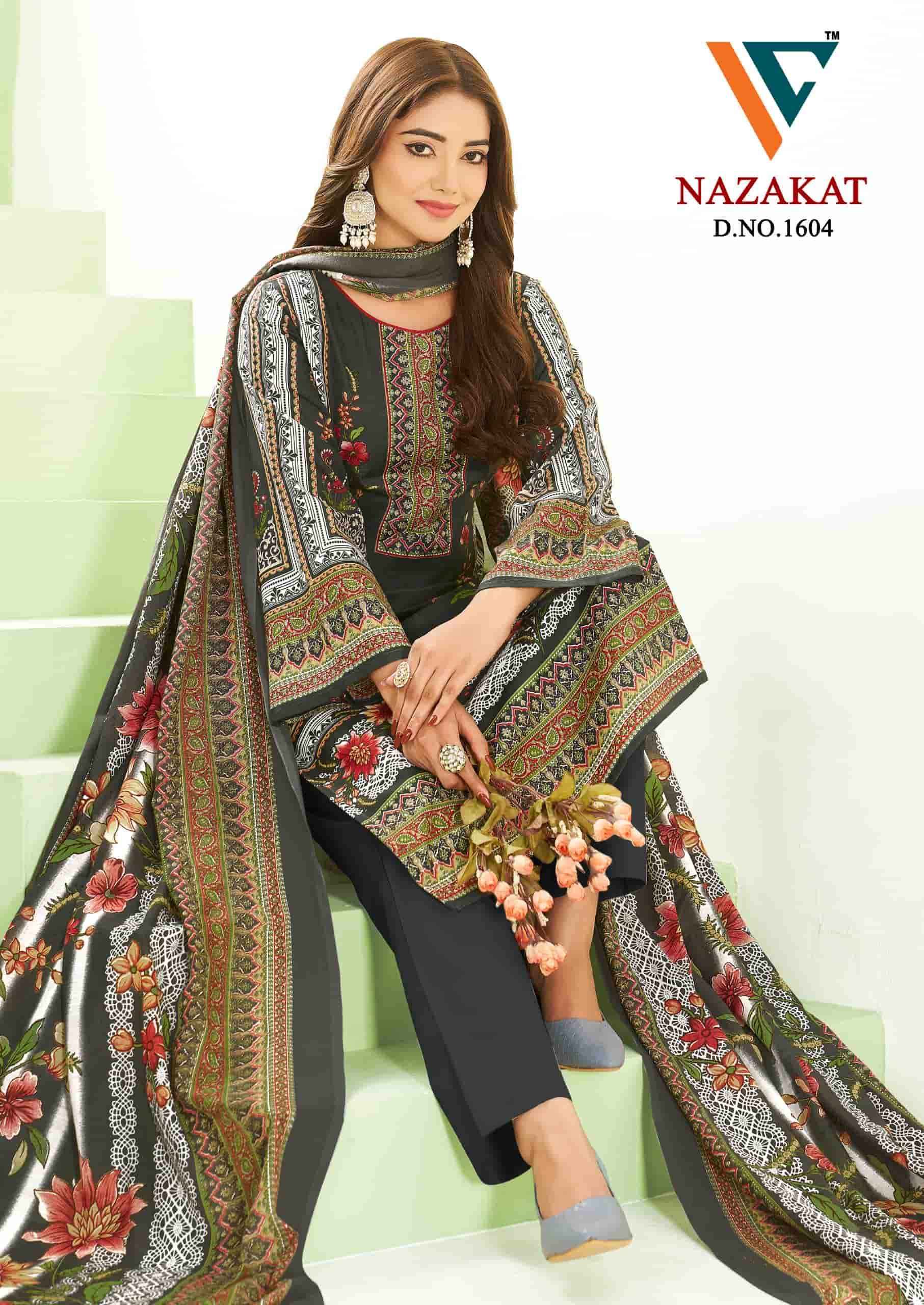 Vandana Fashion Nazakat Vol 16 Printed Cotton Suit Catalog Wholesalers