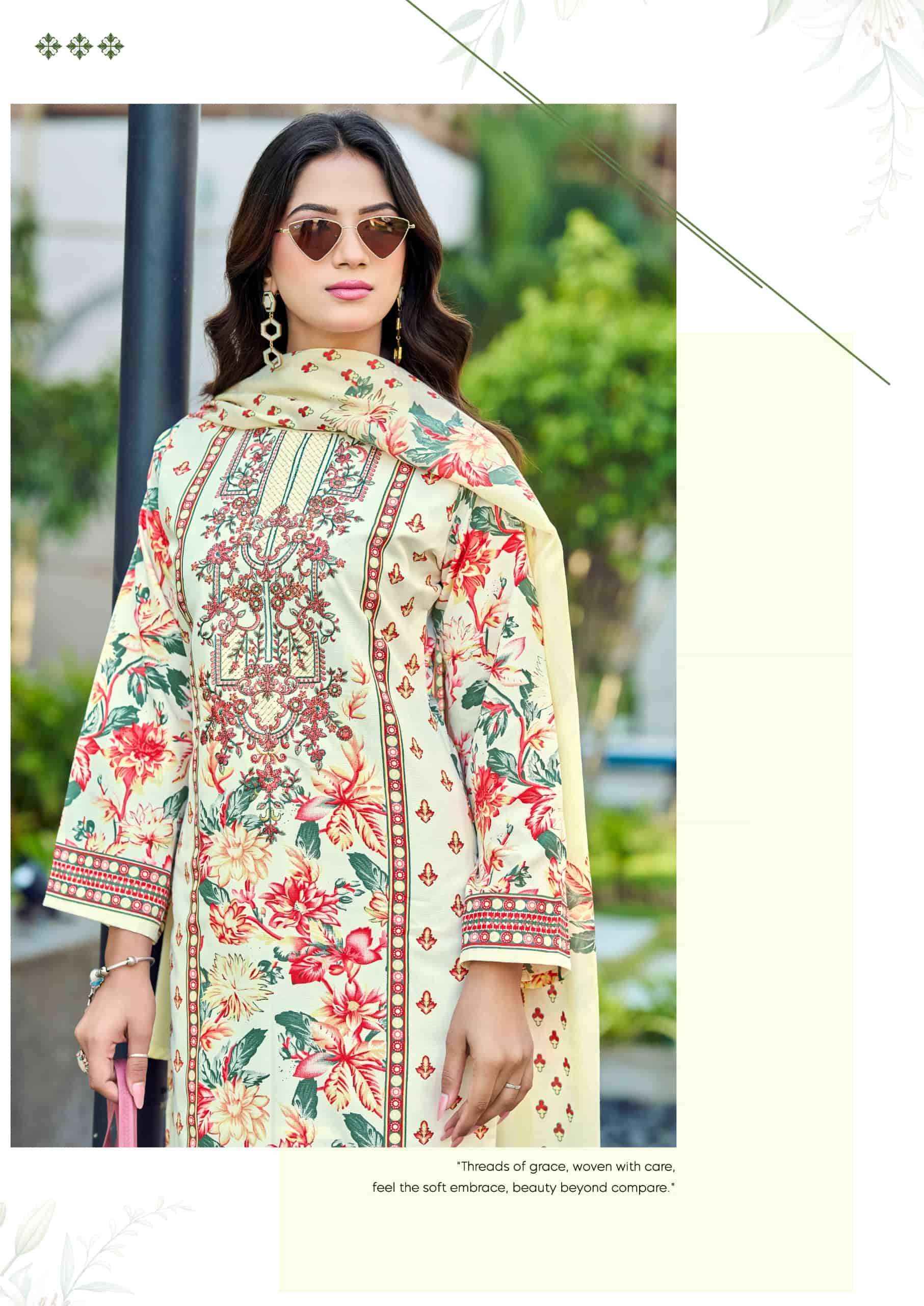 Vandana Fashion Shahzadi Vol 9 Cotton Dress Material Wholesale Price ( 8 Pcs Catalogue )