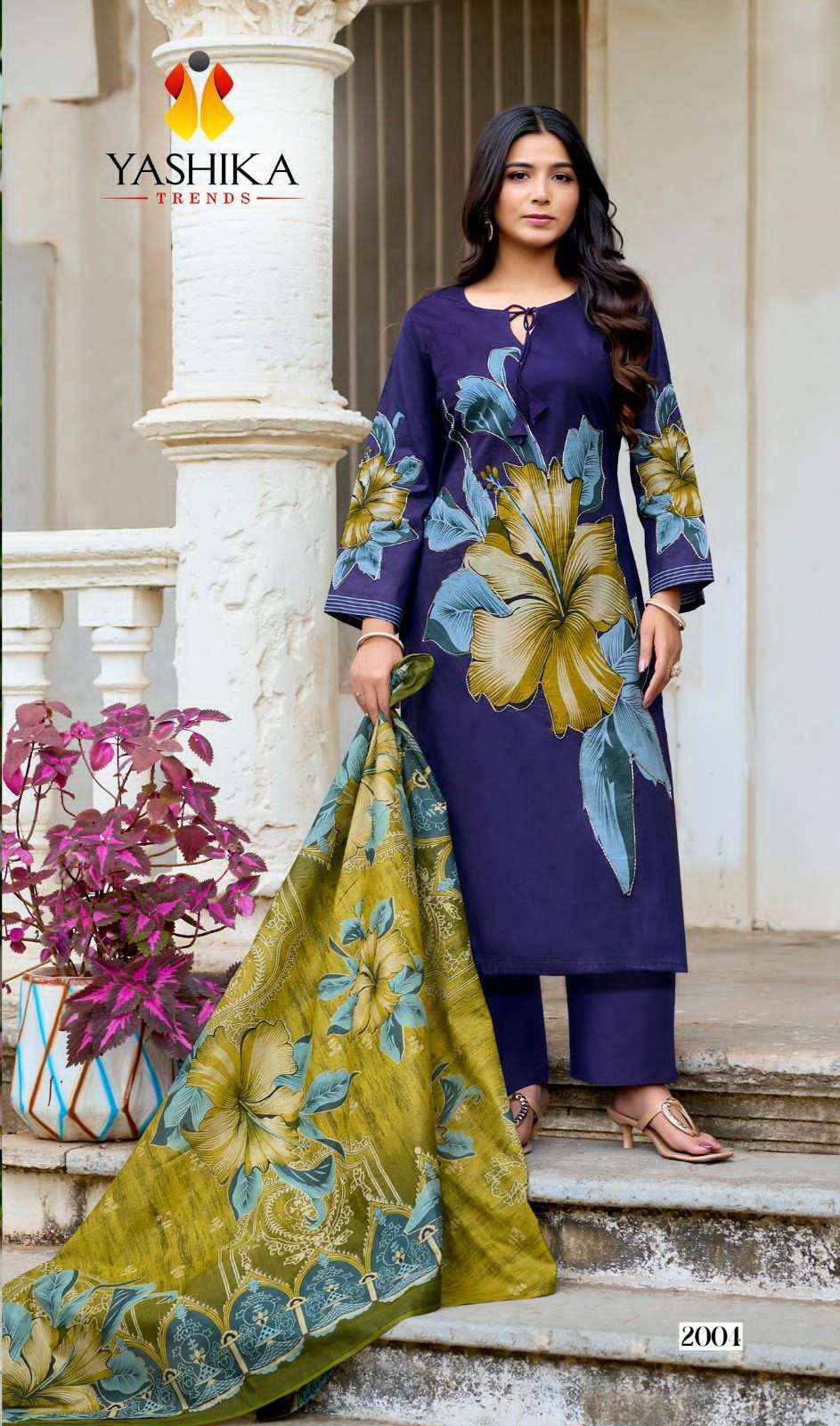 Yashika Anayisha Vol 2 Ladies Suit Wholesale Price 5 Pcs Catalogue  