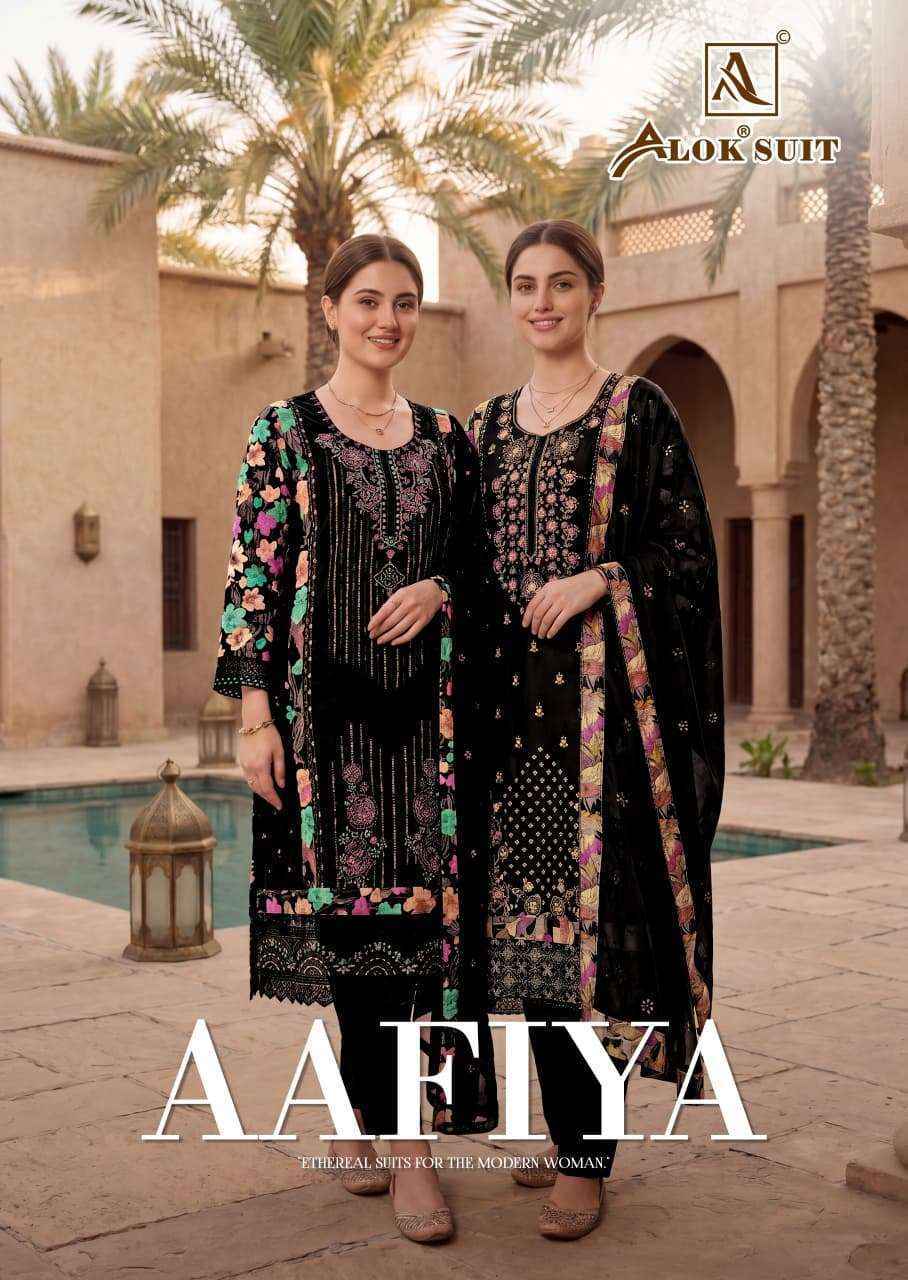 Alok Aafiya Viscose Reyon Salwar Kameez _  Latest Catalogue Wholesale Price ( 6 Pcs Catalog )