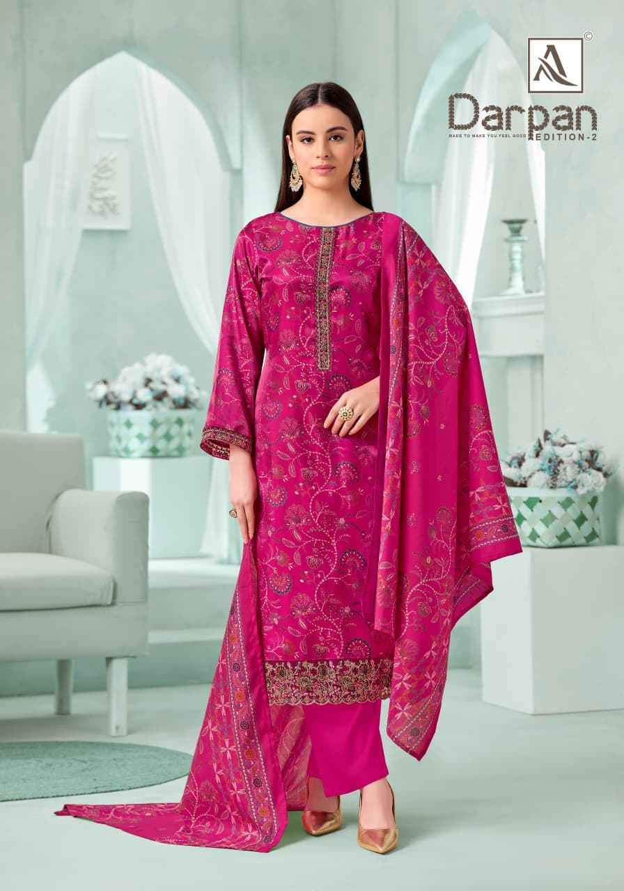 Alok Darpan Edition 2 Viscose Dress Surat Wholesale Market Price ( 6 Pcs Catalog )