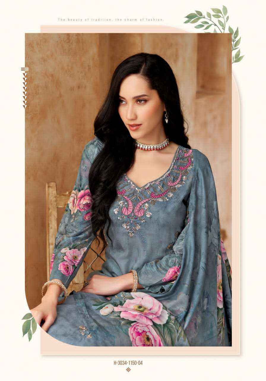 Alok Suit Festival Beats Fancy Muslin Salwar Suit _ Surat Wholesale Market Price ( 6 Pcs catalog )