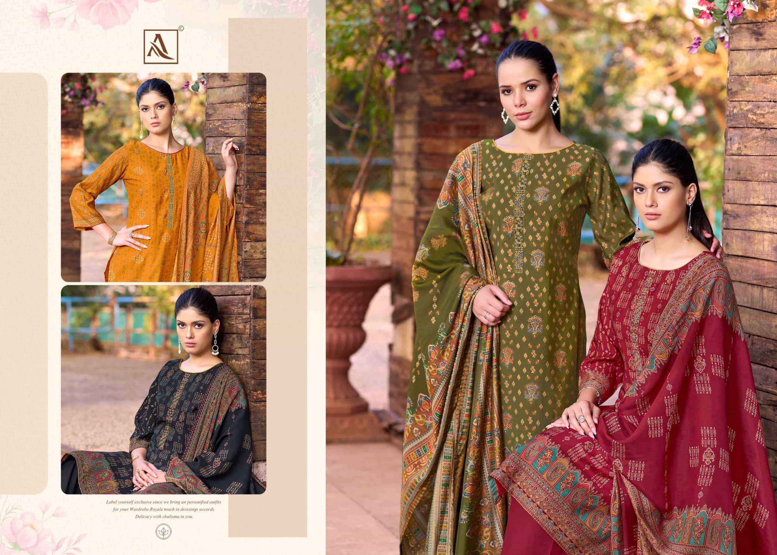 Alok Suit Mastani Premium Design Salwar Suit _ Surat Wholesale Price ( 6 Pcs Catalog )