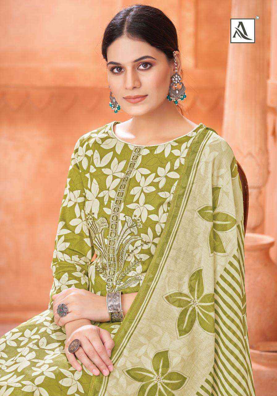 Alok Suit Sejal Ladies Salwar Kameez _ Wholesale Online Women Clothing ( 4 Pcs Catalog )