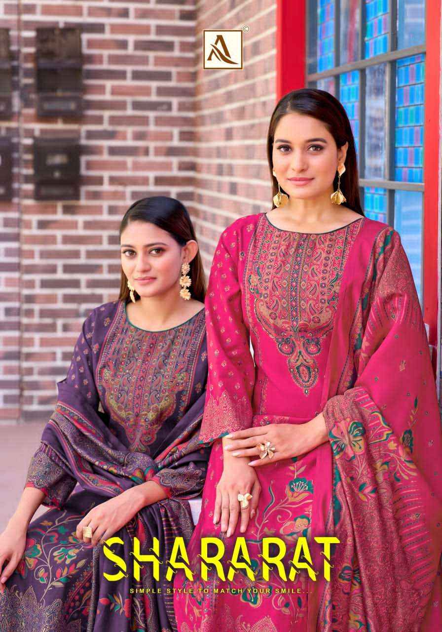 Alok Suit Shararat Exclusive Fancy Ladies Salwar Kameez _ Wholesale Boutique Items ( 6 Pcs Catalog )
