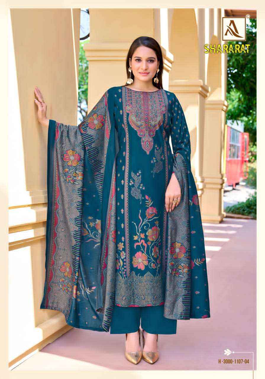 Alok Suit Shararat Exclusive Fancy Ladies Salwar Kameez _ Wholesale Boutique Items ( 6 Pcs Catalog )