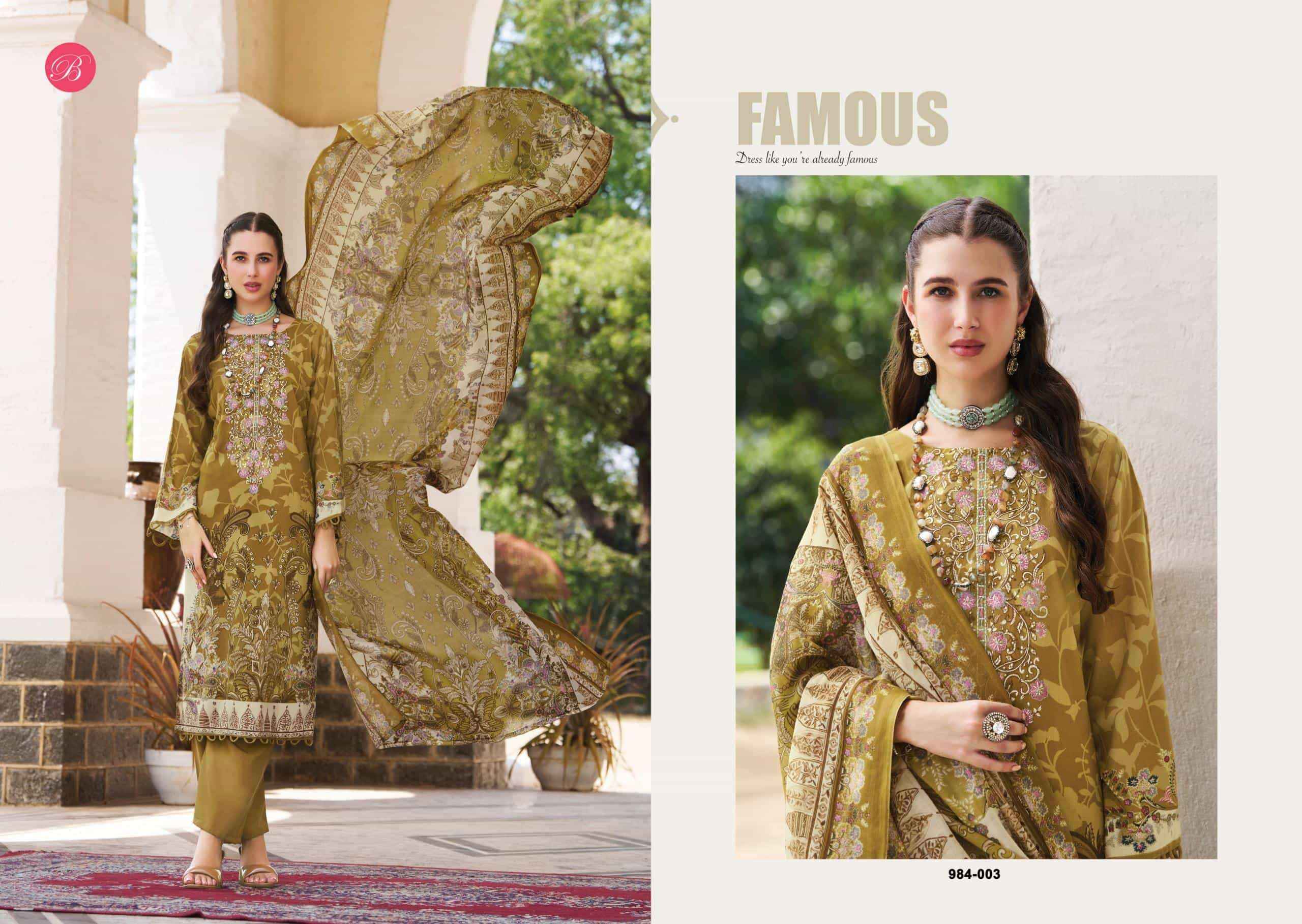 Belliza Riwayat Vol 18 Rayon Ladies Dress - Wholesale Market Surat ( 8 Pcs Catalogue )