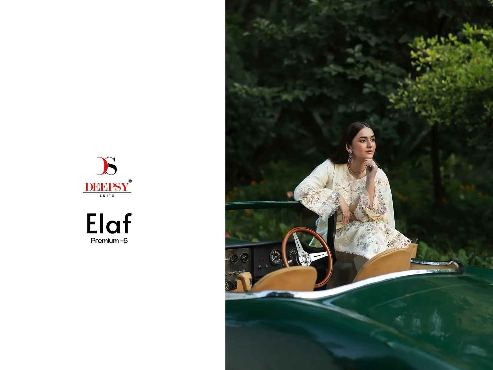 Deepsy Elaf Premium Vol 6 - Wholesale Pakistani  Dress Material ( 6 pcs Catalogue )