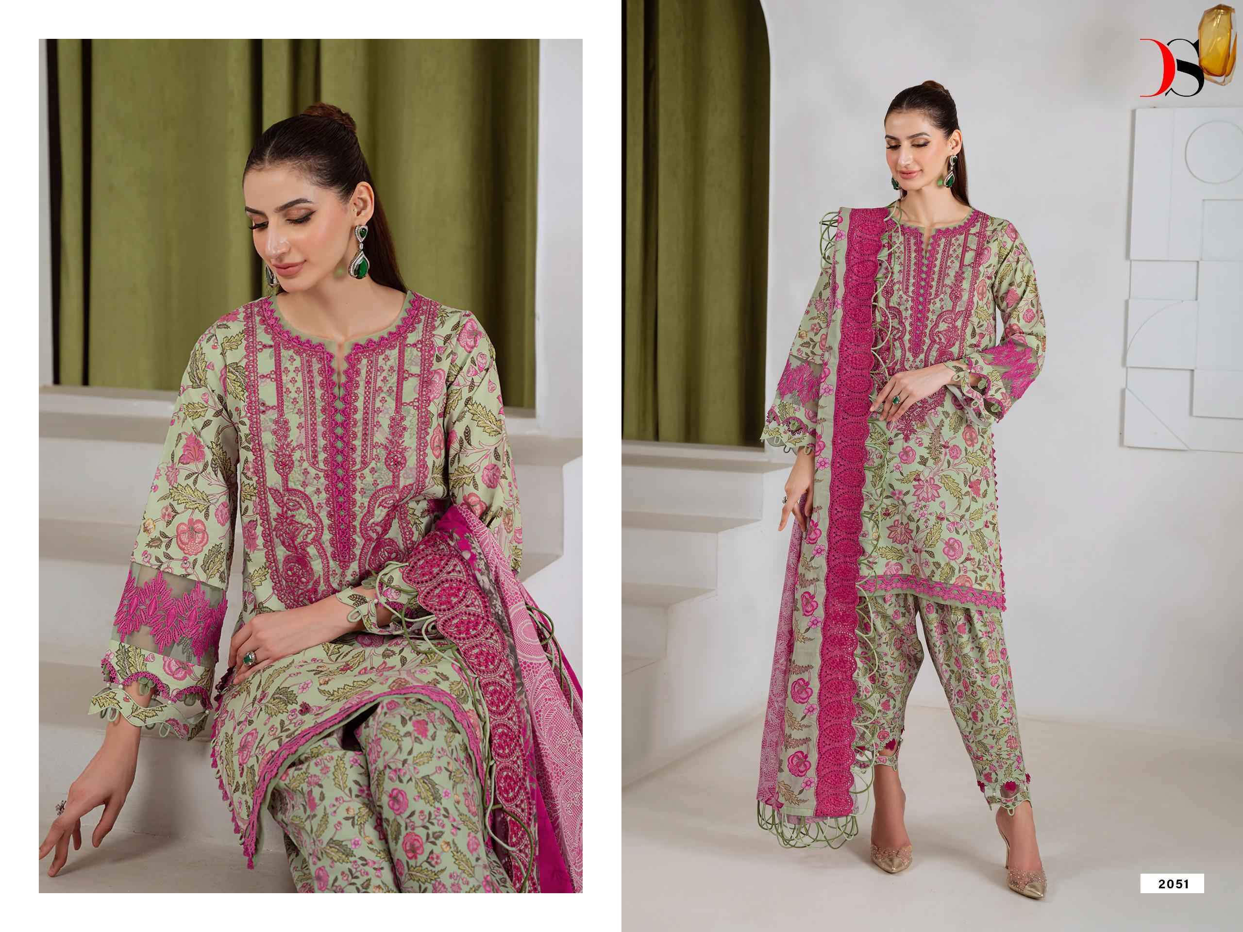 Deepsy Jade Bagh Vol 2 Cotton Salwar Suit _ Wholesale online shopping ( 8 Pcs Catalog )