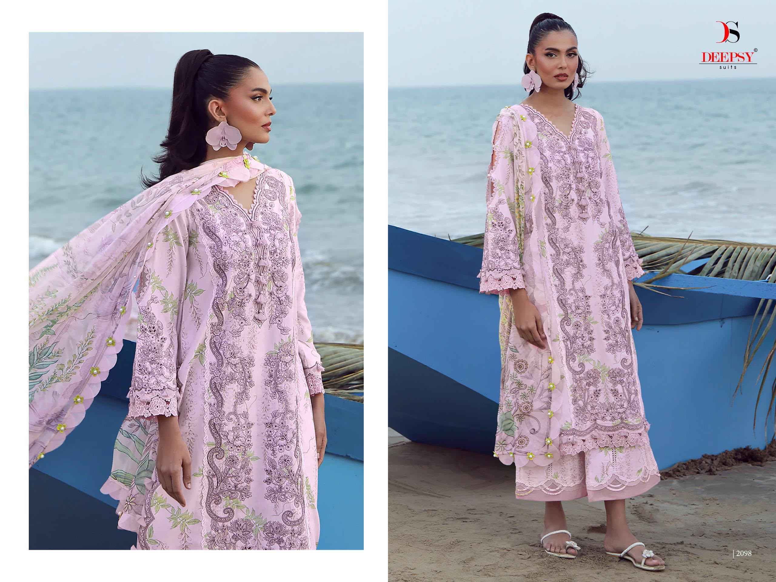 Deepsy Jade Flora Premium Vol 2 Cotton Dress Material Wholesale ( 8 pcs Catalogue )