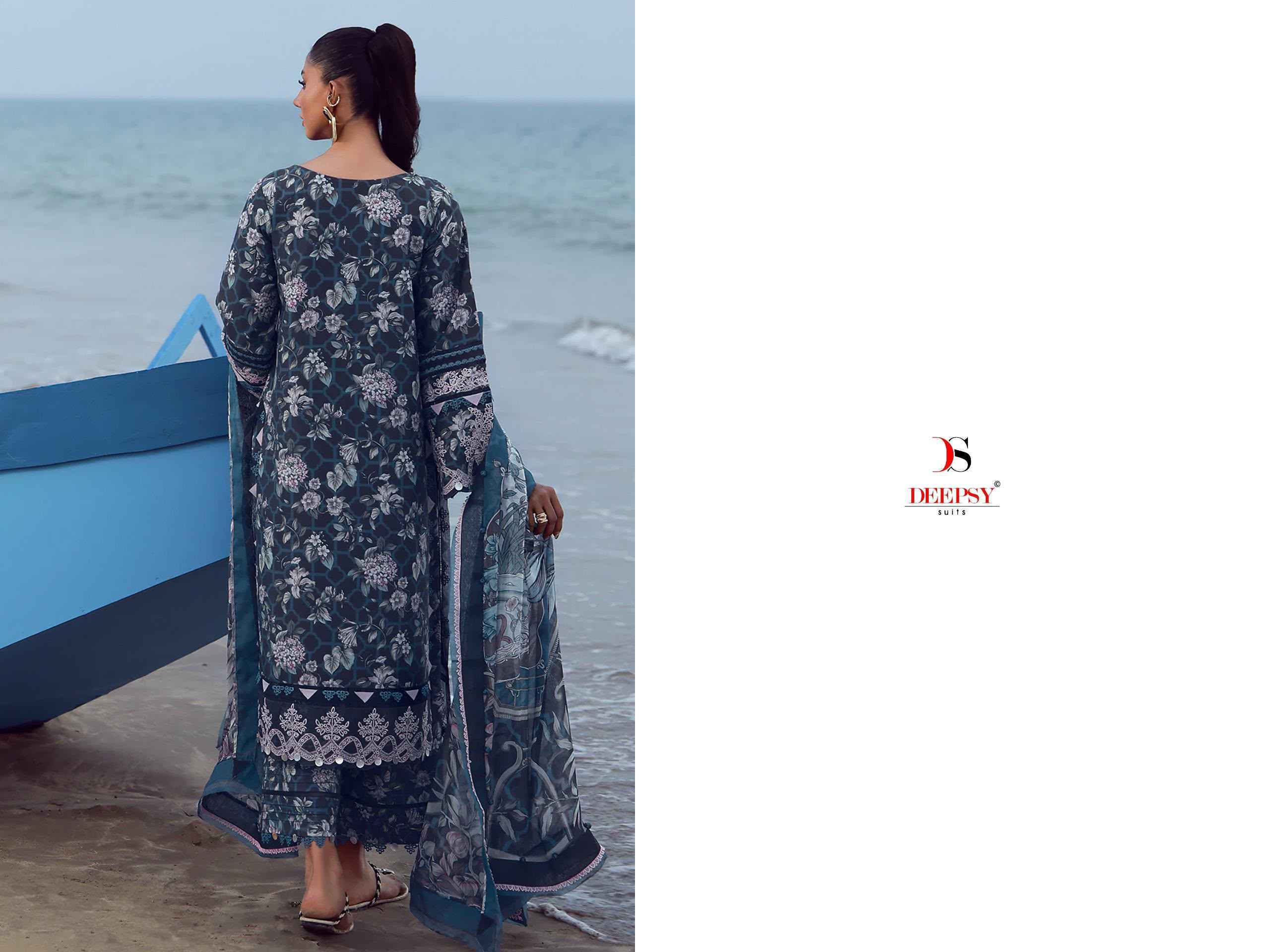 Deepsy Jade Flora Premium Vol 2 Cotton Dress Material Wholesale ( 8 pcs Catalogue )