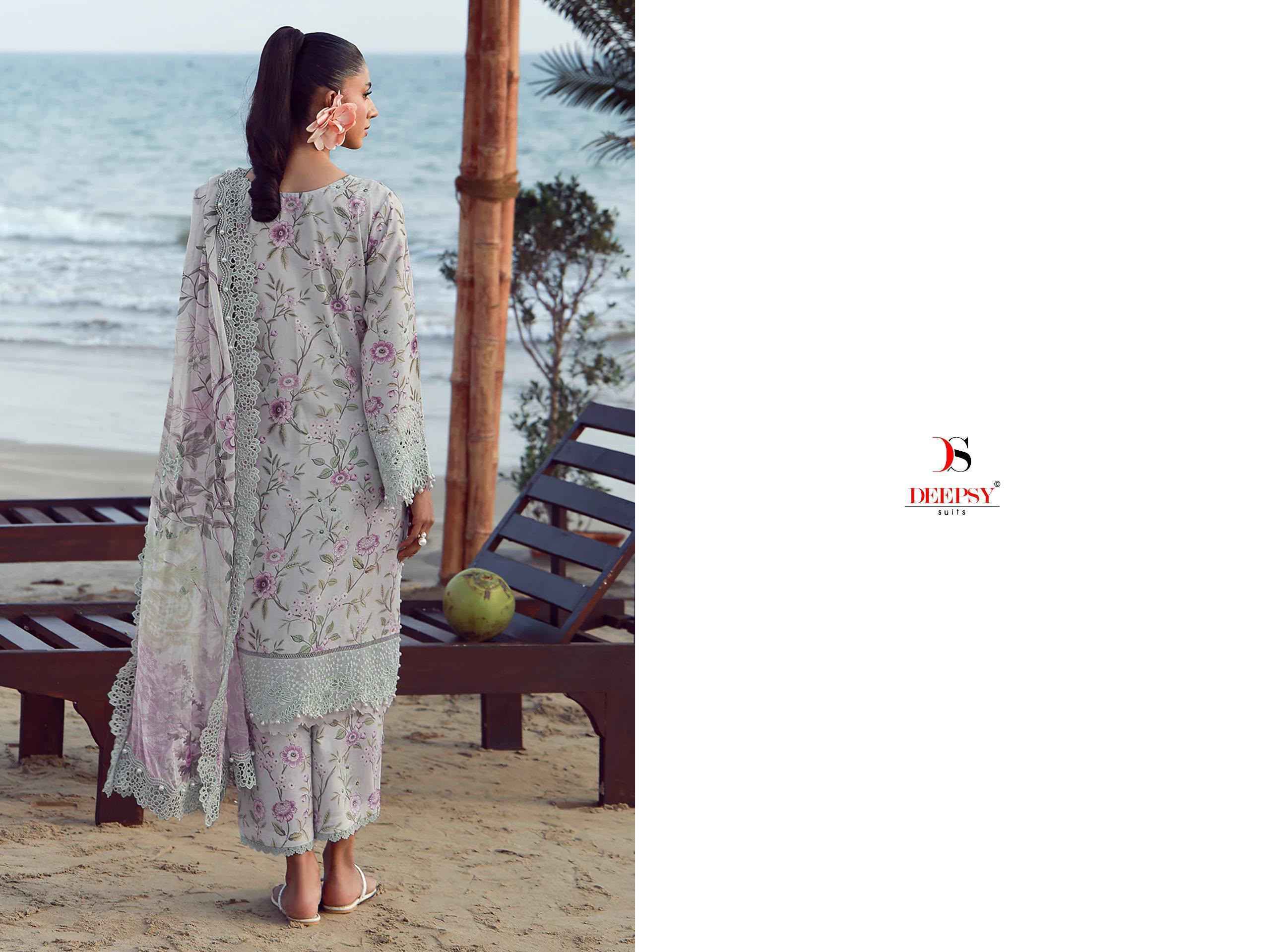 Deepsy Jade Flora Premium Vol 2 Cotton Dress Material Wholesale ( 8 pcs Catalogue )