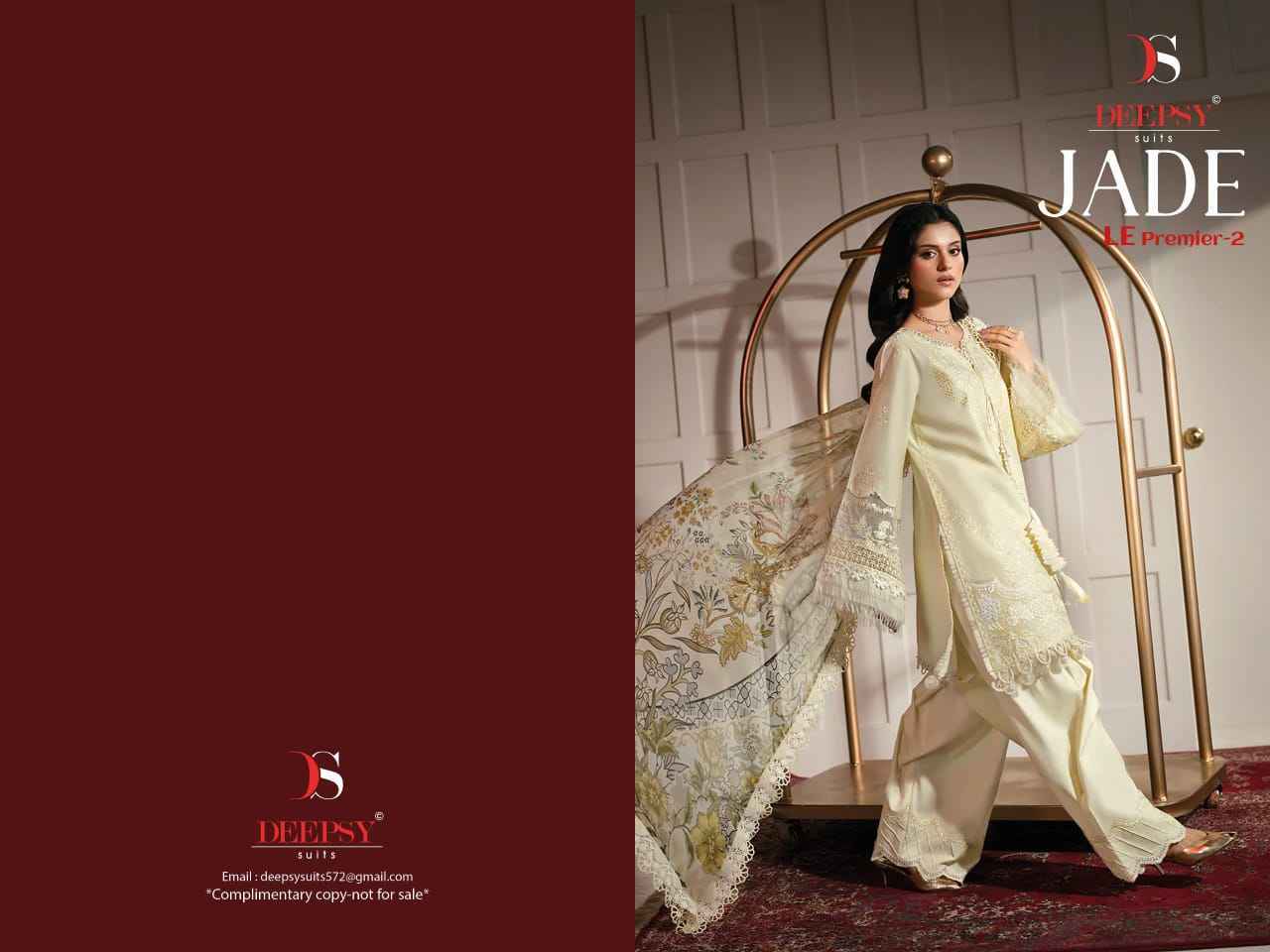 Deepsy Jade Le Premier Vol 2 Cotton Salwar Kameez _ Wholesale Boutique Items ( 4 Pcs Catalog )