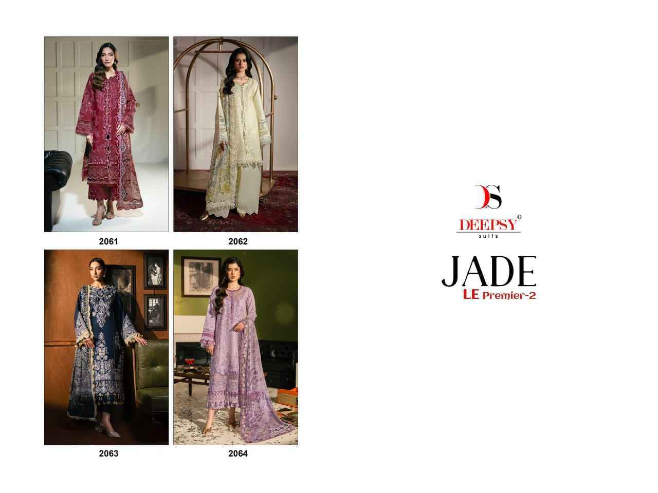 Deepsy Jade Le Premier Vol 2 Cotton Salwar Kameez _ Wholesale Boutique Items ( 4 Pcs Catalog )
