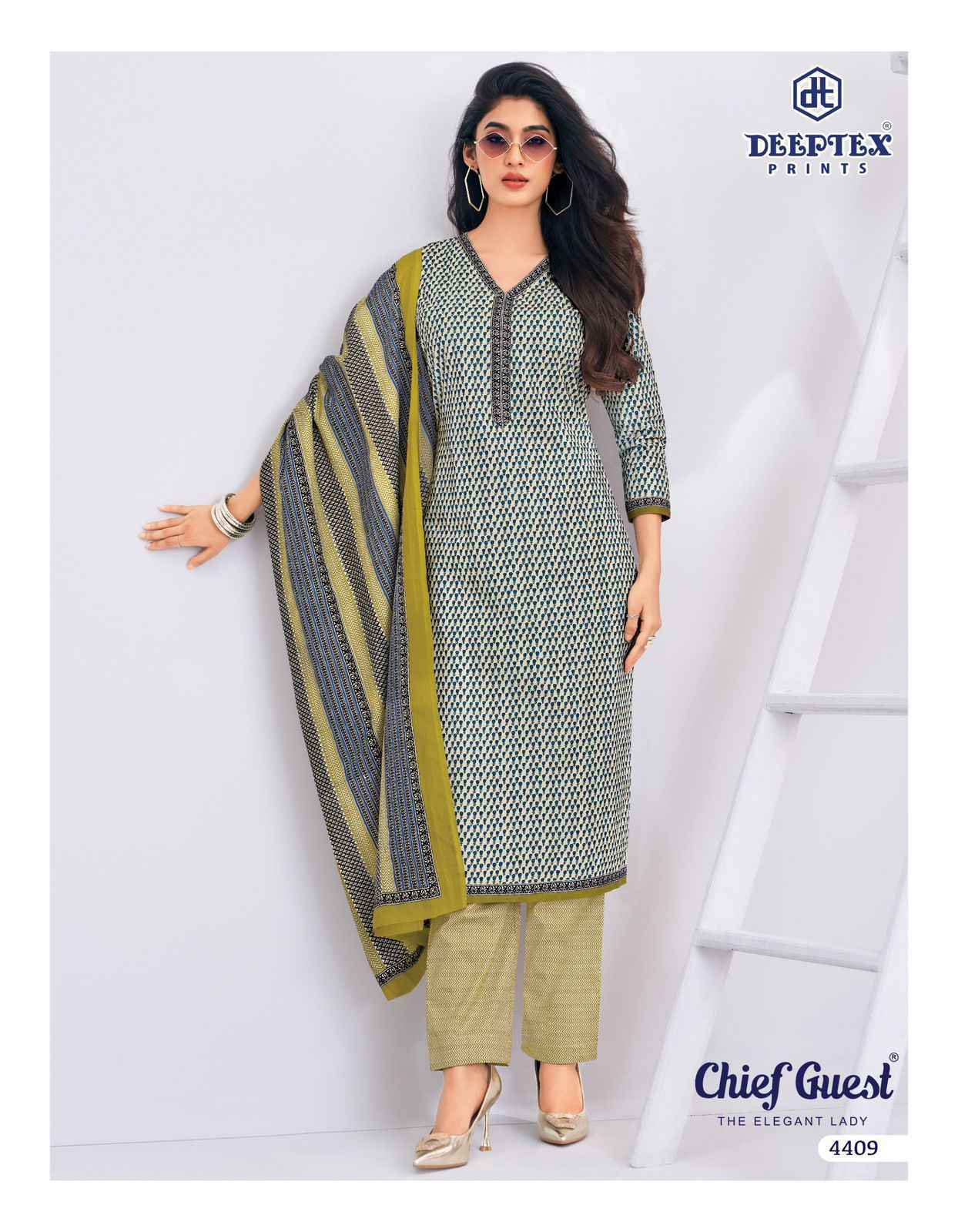 Deeptex Chief Guest Vol-44 Wholesale - Surat Textile Bazaar ( 15 Pcs Catalogue )