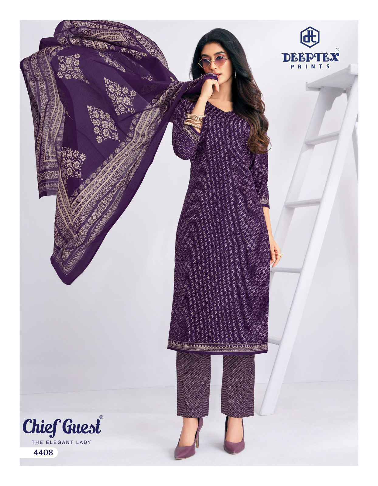 Deeptex Chief Guest Vol-44 Wholesale - Surat Textile Bazaar ( 15 Pcs Catalogue )