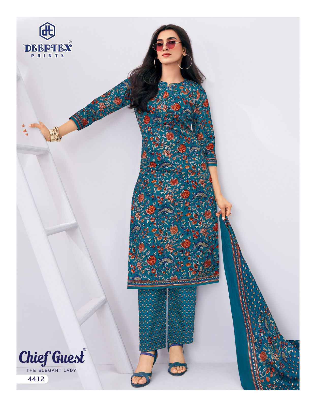 Deeptex Chief Guest Vol-44 Wholesale - Surat Textile Bazaar ( 15 Pcs Catalogue )