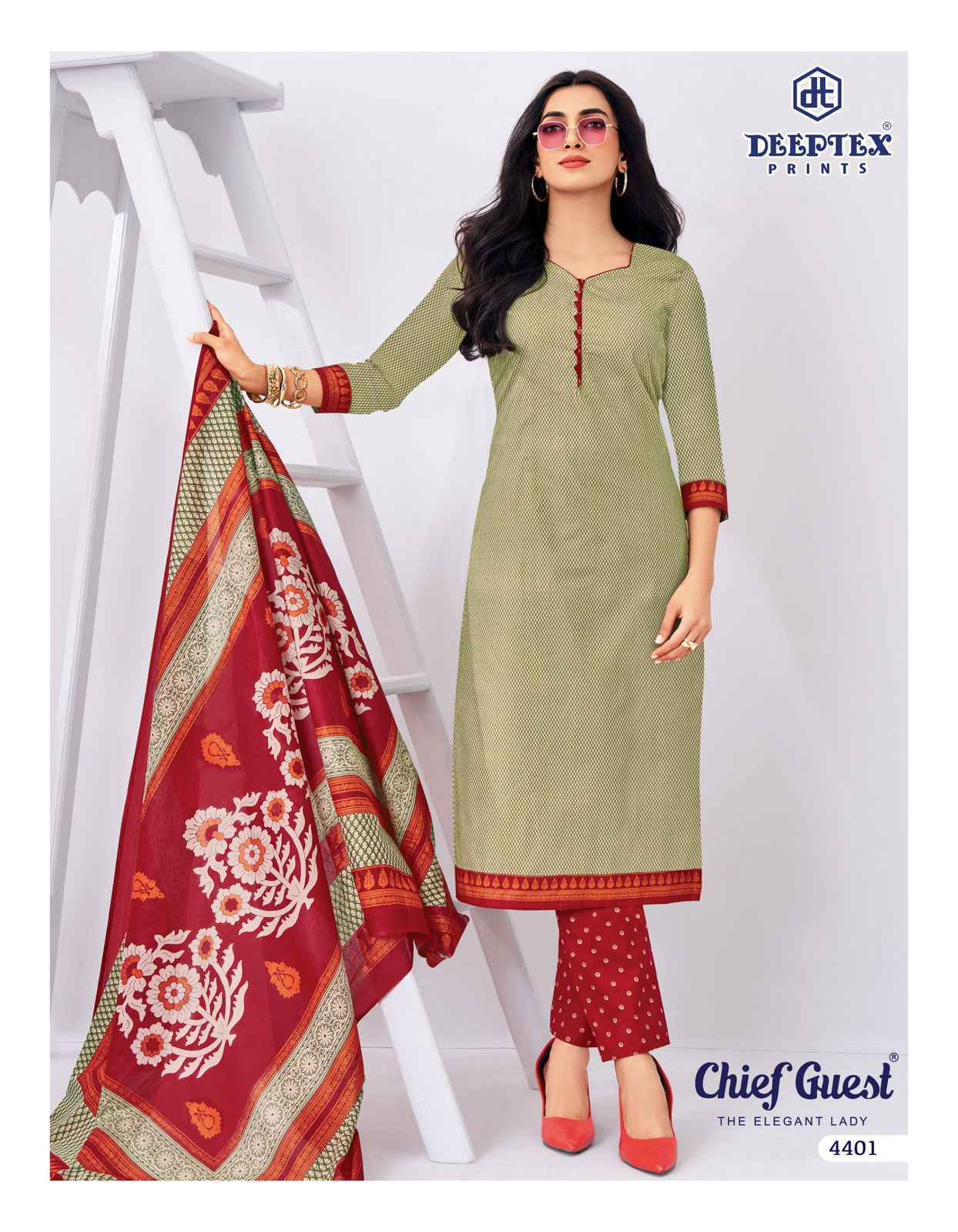 Deeptex Chief Guest Vol-44 Wholesale - Surat Textile Bazaar ( 15 Pcs Catalogue )