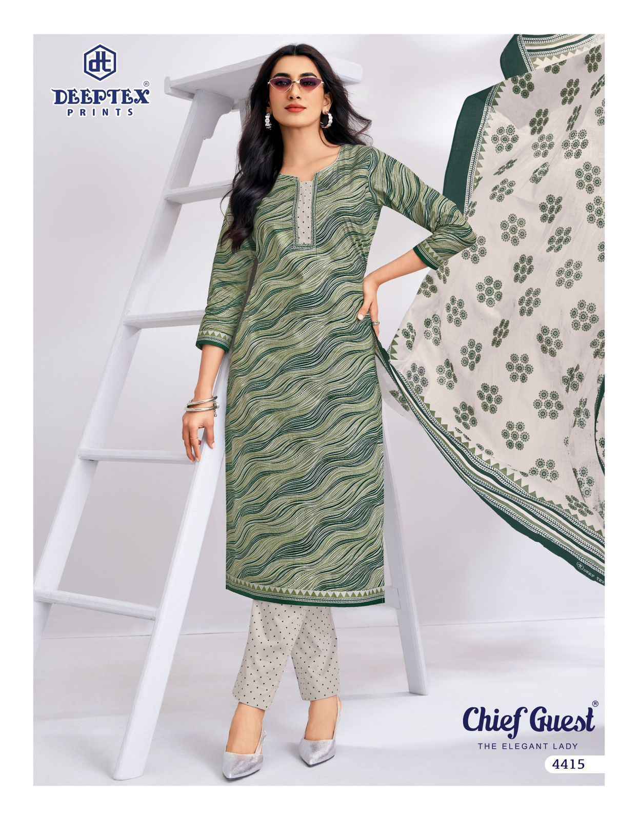Deeptex Chief Guest Vol-44 Wholesale - Surat Textile Bazaar ( 15 Pcs Catalogue )