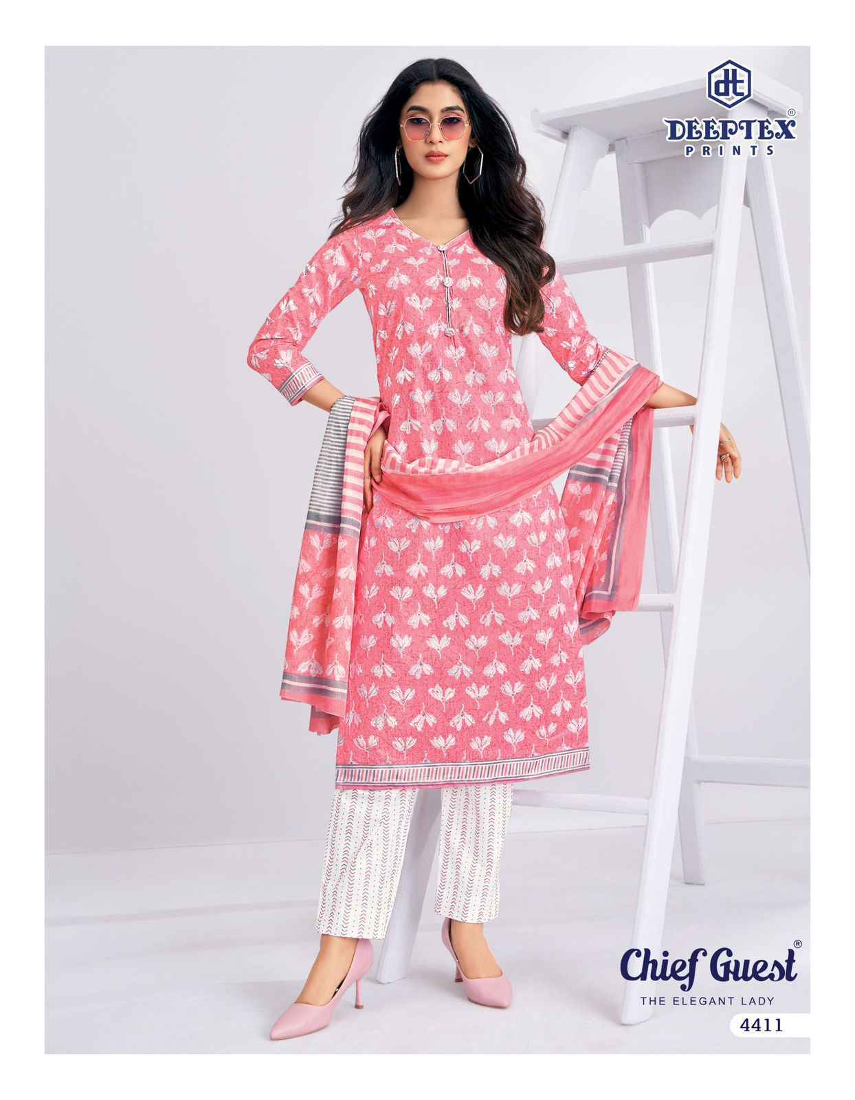 Deeptex Chief Guest Vol-44 Wholesale - Surat Textile Bazaar ( 15 Pcs Catalogue )