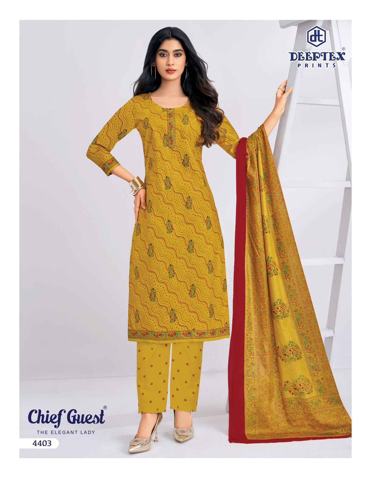 Deeptex Chief Guest Vol-44 Wholesale - Surat Textile Bazaar ( 15 Pcs Catalogue )