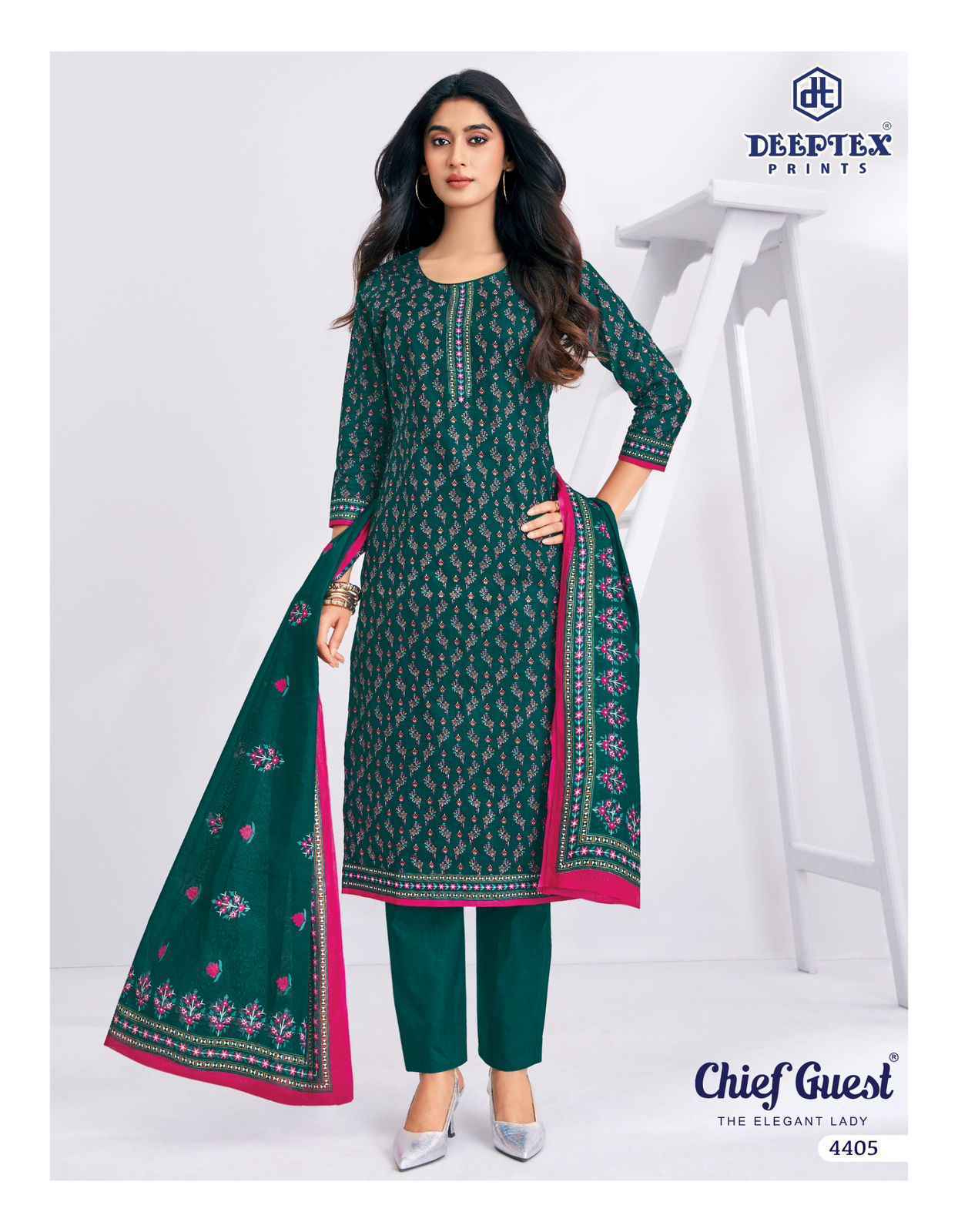 Deeptex Chief Guest Vol-44 Wholesale - Surat Textile Bazaar ( 15 Pcs Catalogue )