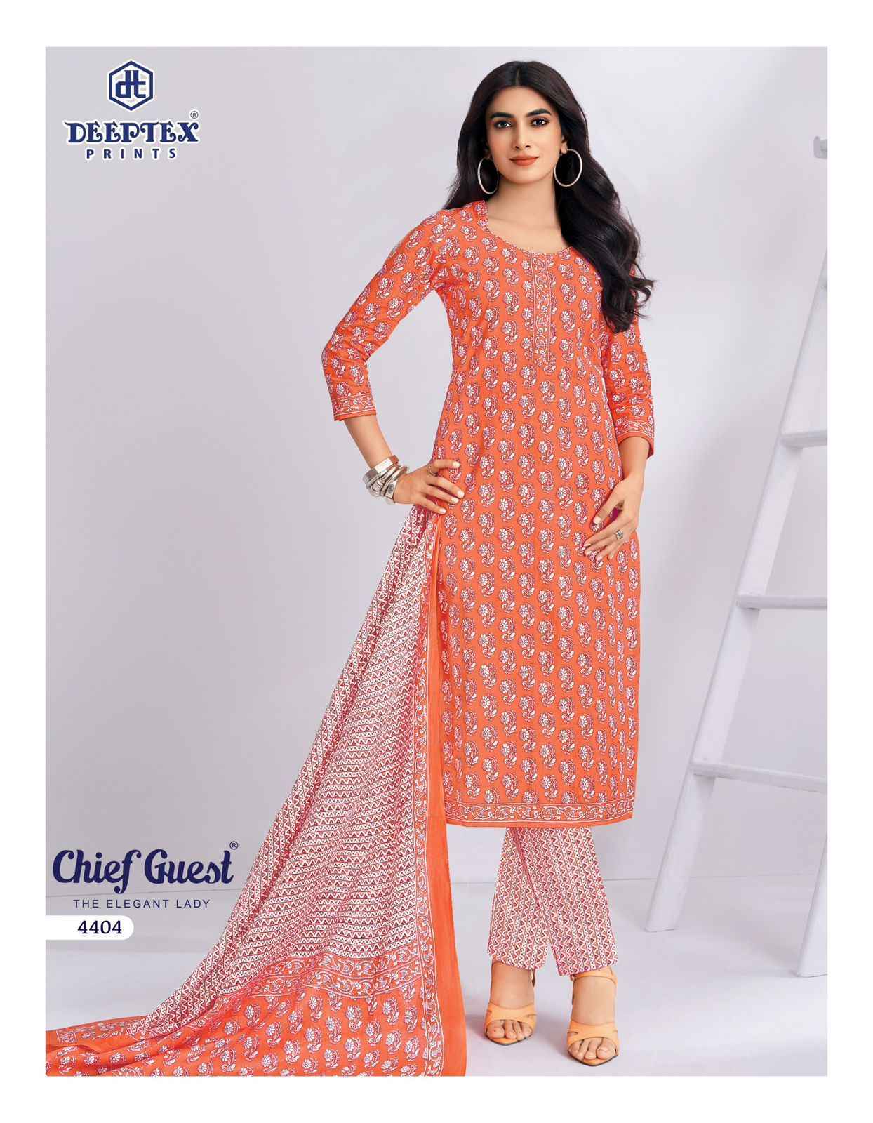 Deeptex Chief Guest Vol-44 Wholesale - Surat Textile Bazaar ( 15 Pcs Catalogue )
