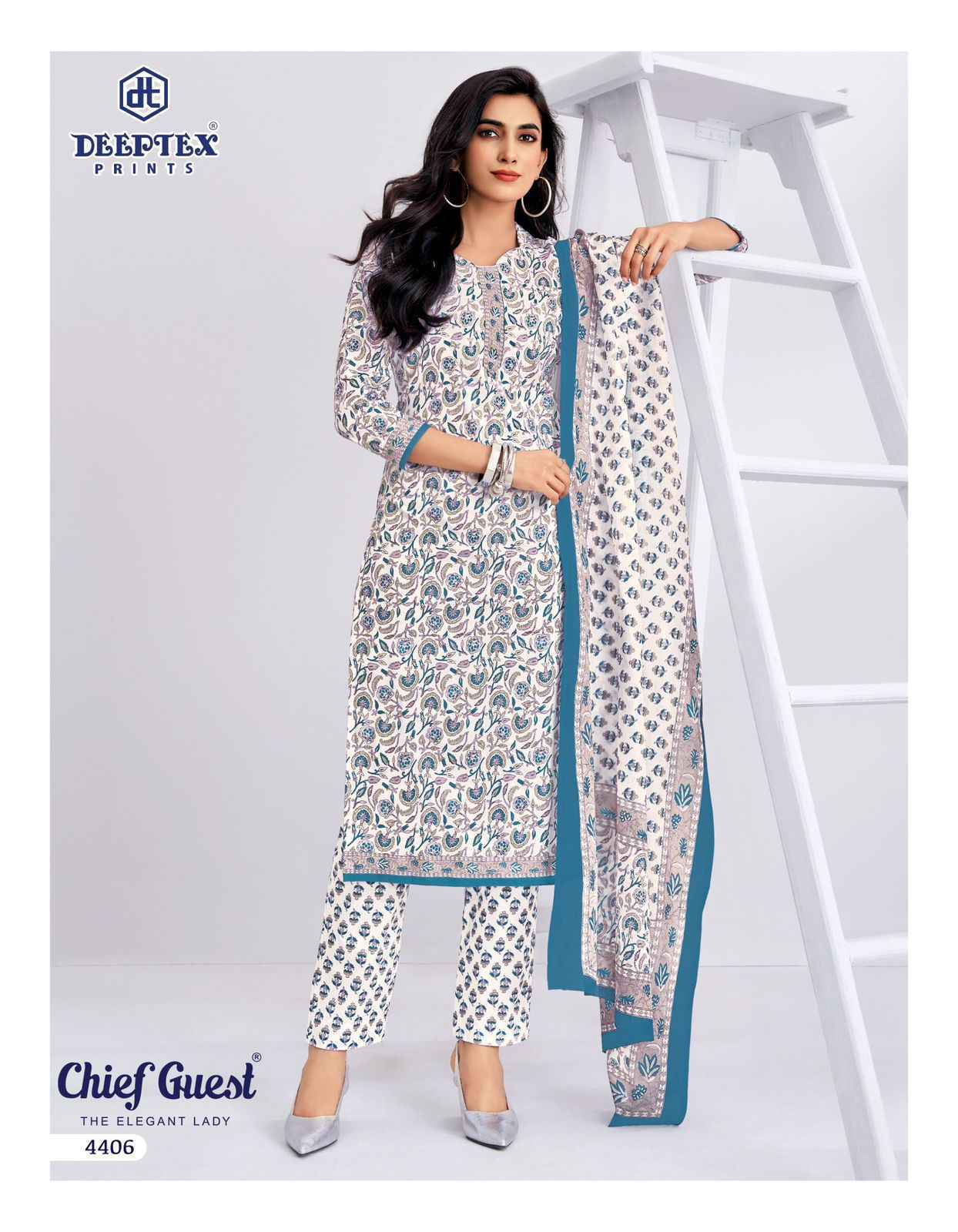 Deeptex Chief Guest Vol-44 Wholesale - Surat Textile Bazaar ( 15 Pcs Catalogue )