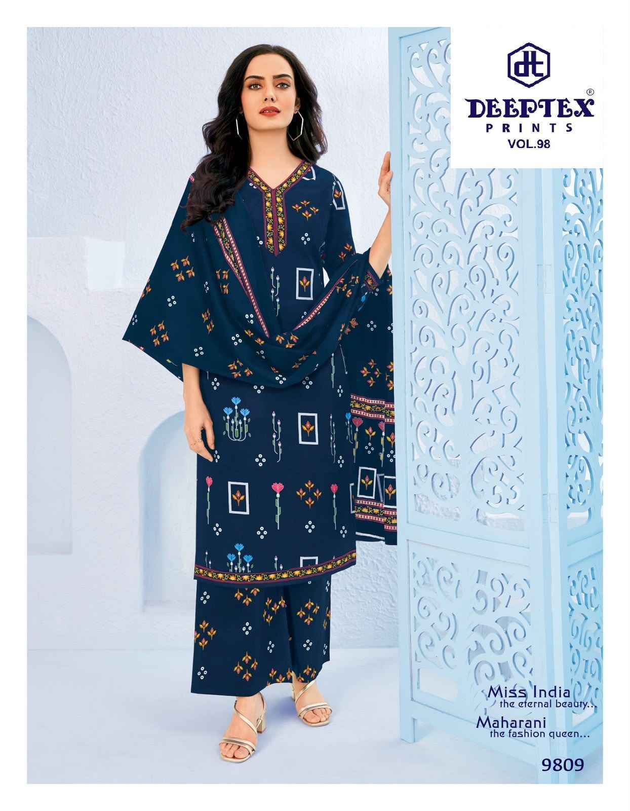 Deeptex Prints - Miss India Vol 98 Wholesale