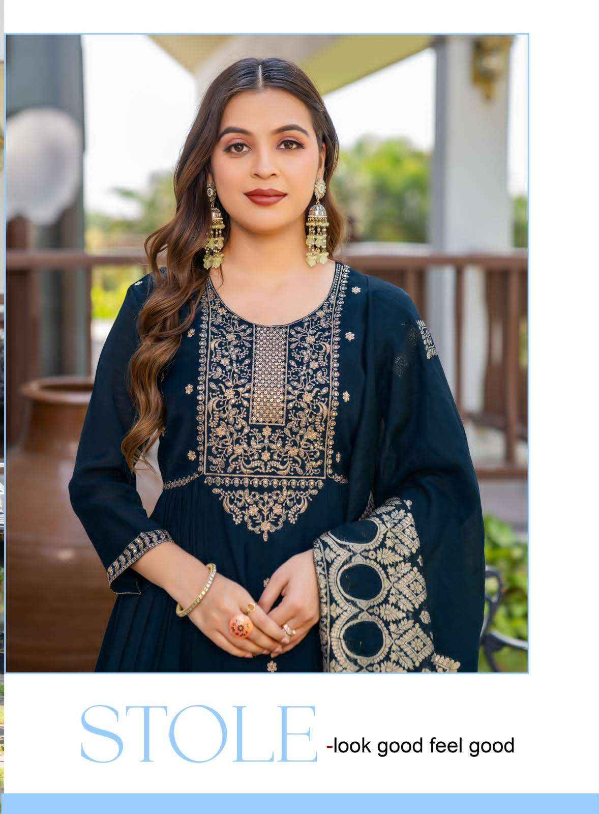 Erraha Noor Vol 1 Readymade Designer 3 Piece Sets _ Wholesale Boutique Items ( 8 Pcs Catalog )