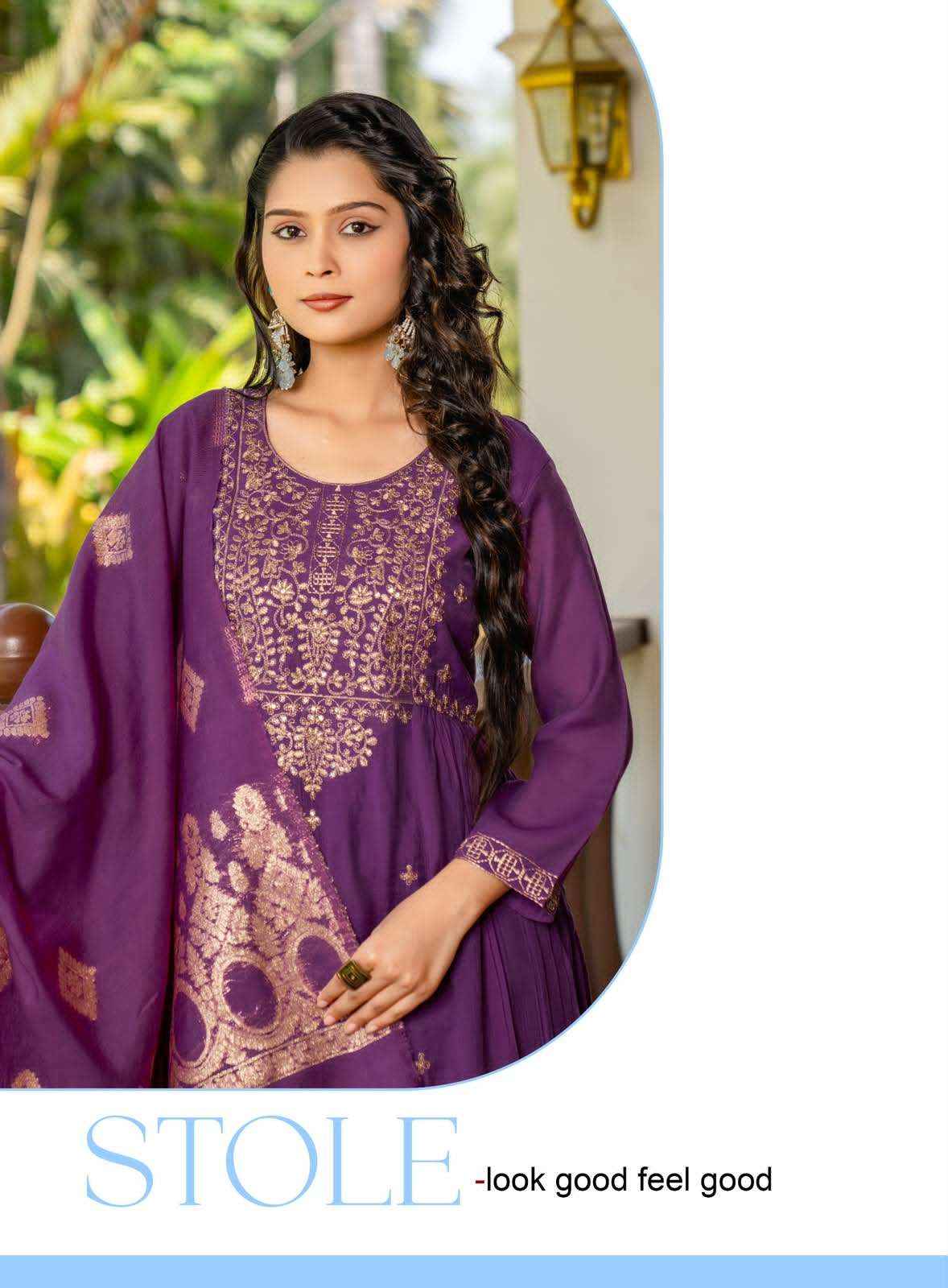 Erraha Noor Vol 1 Readymade Designer 3 Piece Sets _ Wholesale Boutique Items ( 8 Pcs Catalog )
