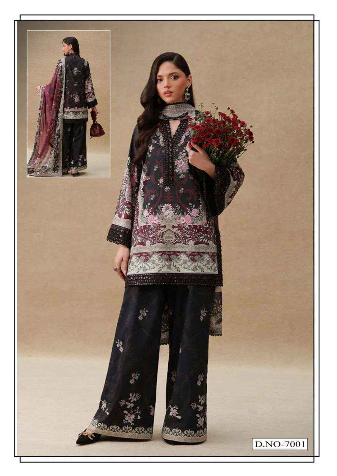 Farida Fab Ramsha Nx Lawn Cotton Salwar Suit _ Surat Wholesale Market Price ( 6 Pcs Catalog )
