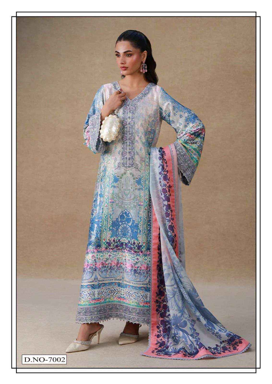 Farida Fab Ramsha Nx Lawn Cotton Salwar Suit _ Surat Wholesale Market Price ( 6 Pcs Catalog )
