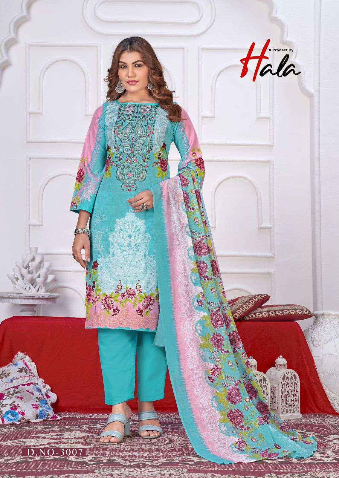Hala Aayat Vol 3 Wholesale - Ladies Cotton Dress Material ( 8 pcs Catalogue )