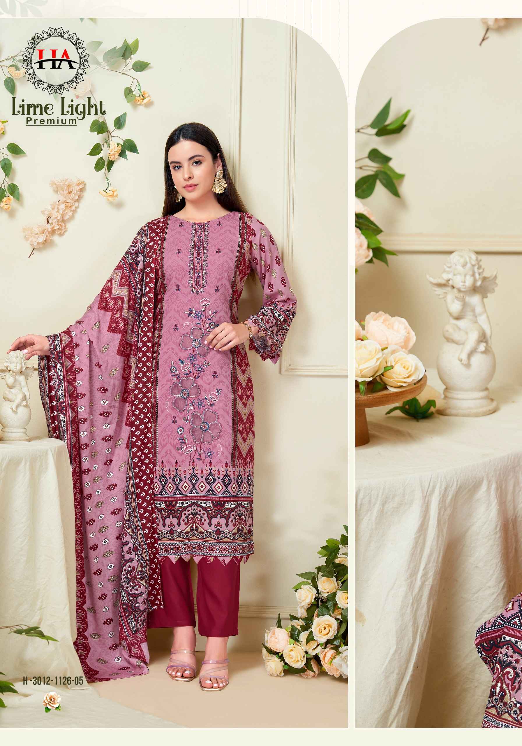 Harshit Fashion Lime Light Premium Viscose Reyon Salwar Kameez _ Wholesale Online Shopping ( 6 Pcs Catalog )