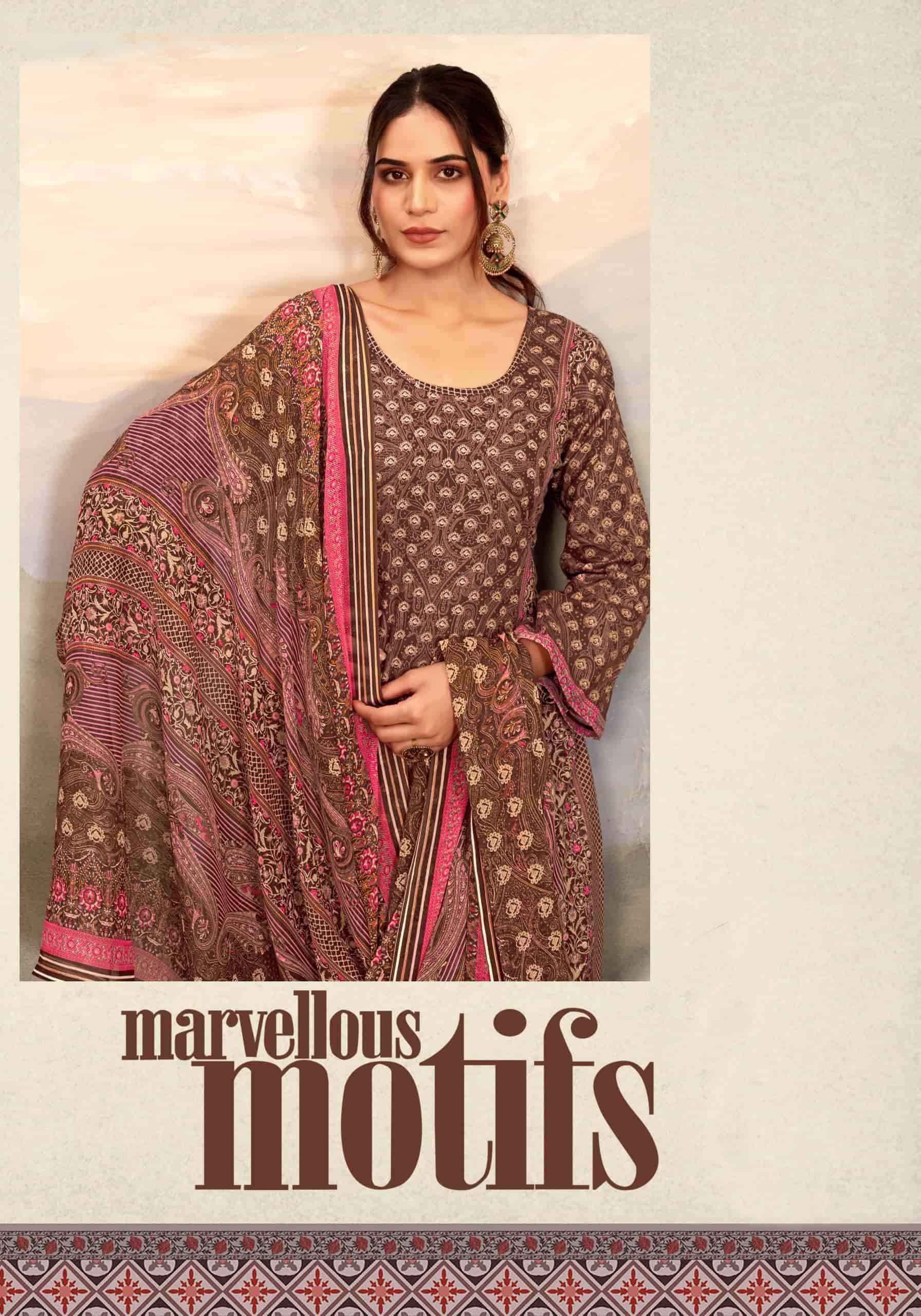 Harshit Kanchan Designer Print Cotton Salwar Suit _ Surat Wholesale Market Price ( 6 Pcs Catalog )