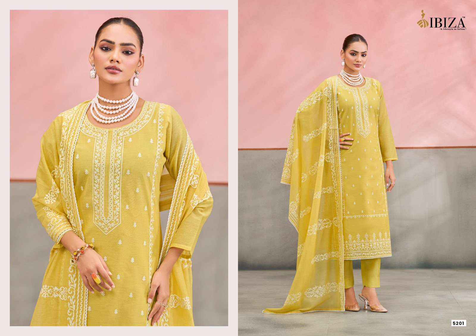 Ibiza Joree Exclusive Designer Cotton Suit Wholesale Price _ Wholesale Textile Market ( 4 Pcs Catalog )
