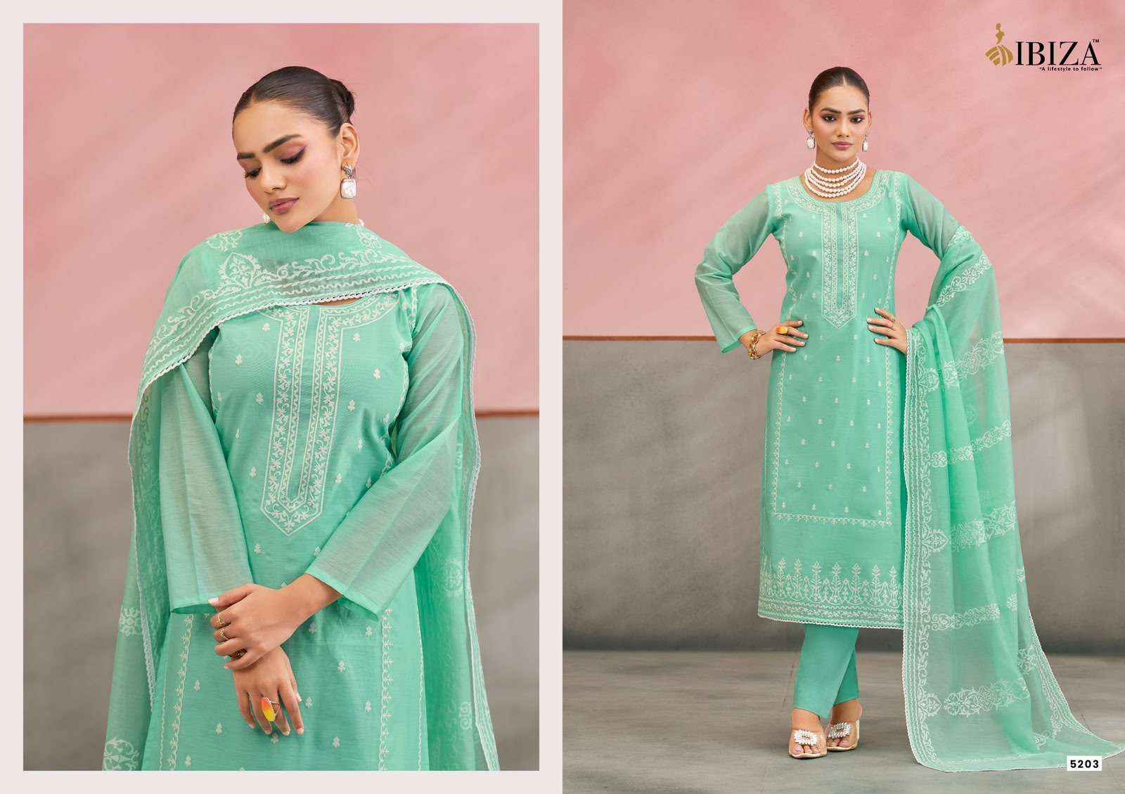 Ibiza Joree Exclusive Designer Cotton Suit Wholesale Price _ Wholesale Textile Market ( 4 Pcs Catalog )