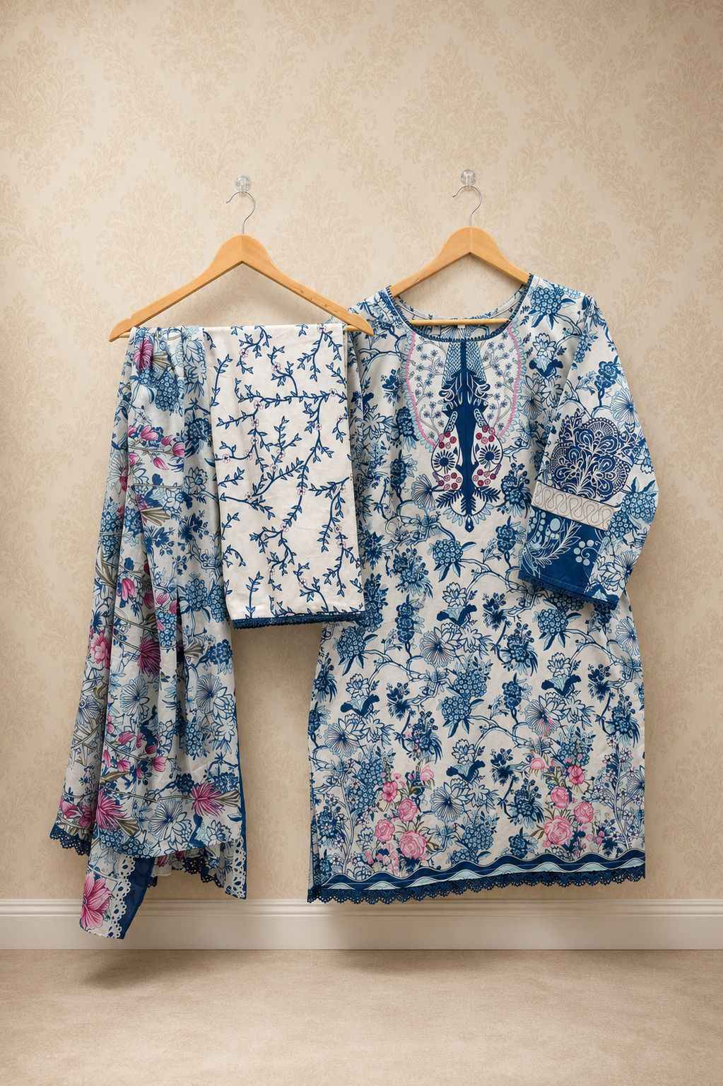 Jade Bin Saeed Heavy Luxury Vol 19 Cotton Readymade Pakistani Suits ( 6 pcs Catalogue )