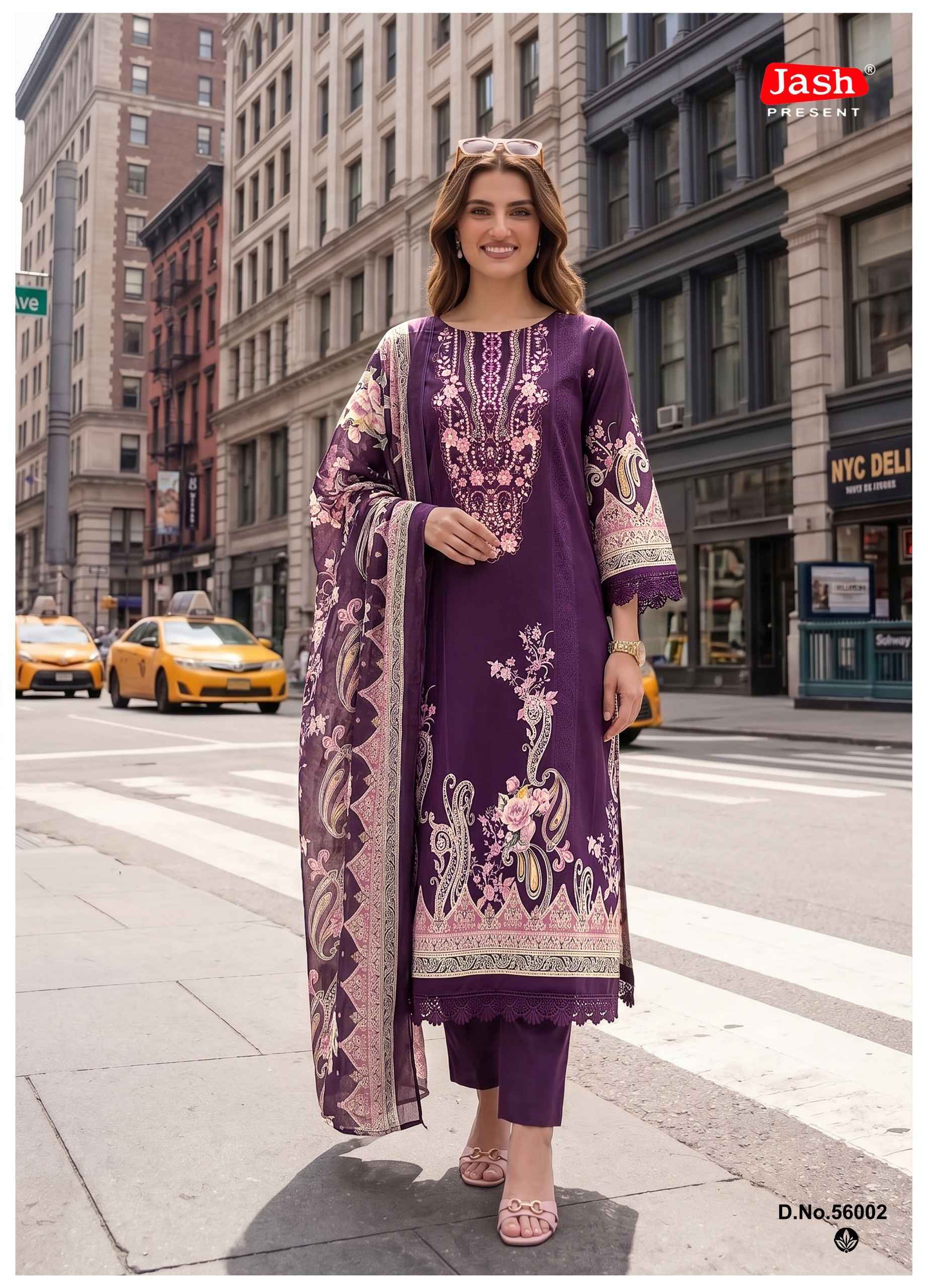 Jash Elliza Vol 56 Wholesale Womens Cotton Dress Material ( 10 pcs Catalogue )