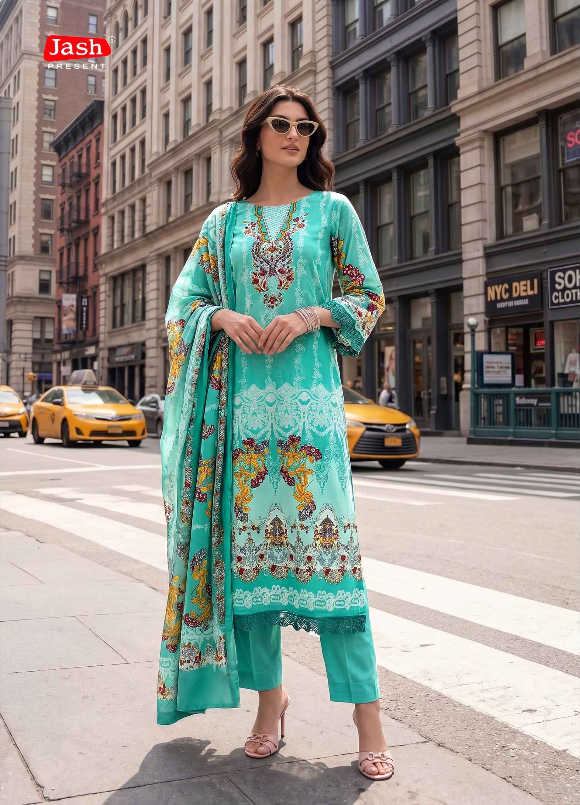Jash Elliza Vol 56 Wholesale Womens Cotton Dress Material ( 10 pcs Catalogue )