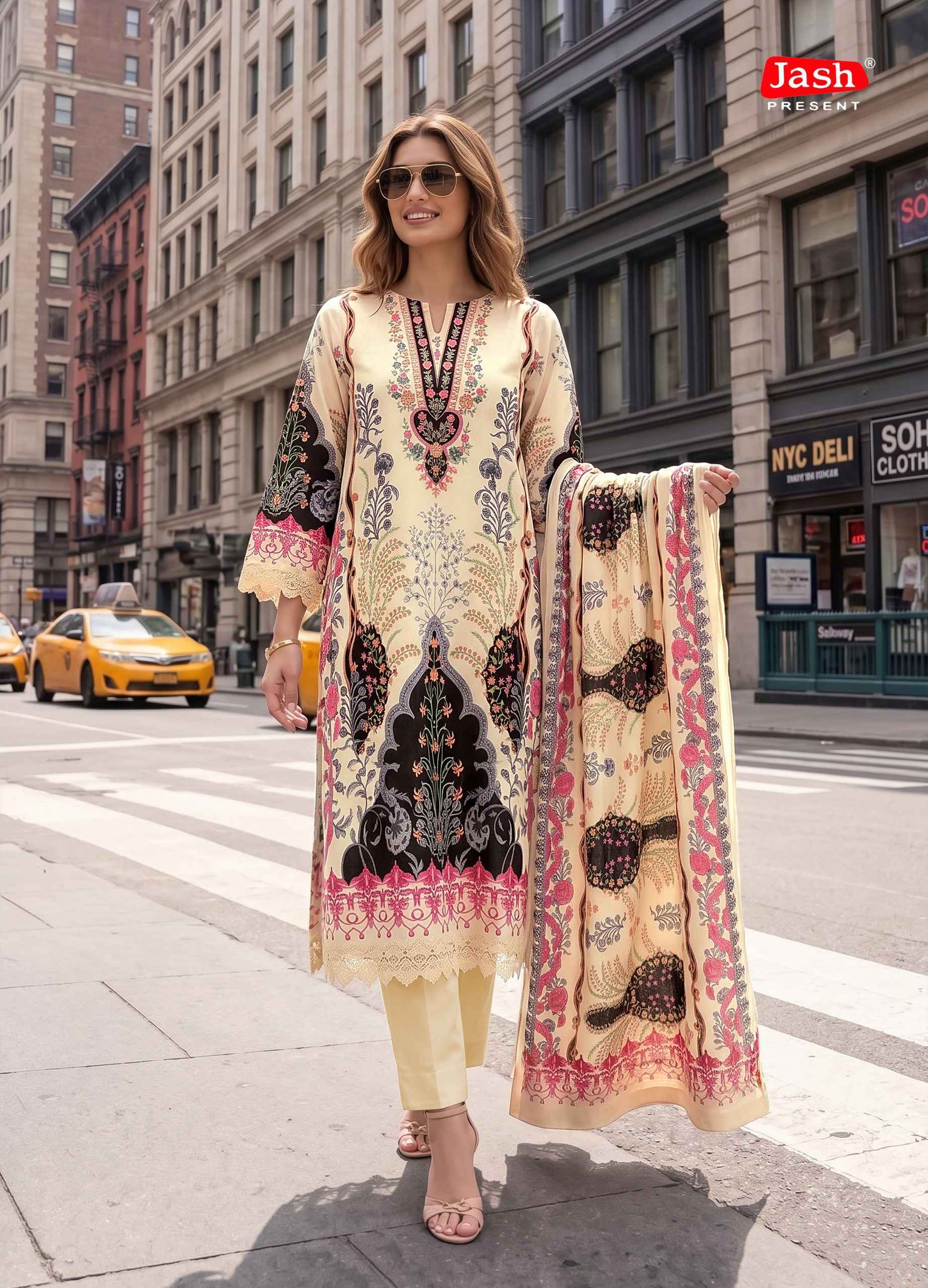 Jash Elliza Vol 56 Wholesale Womens Cotton Dress Material ( 10 pcs Catalogue )