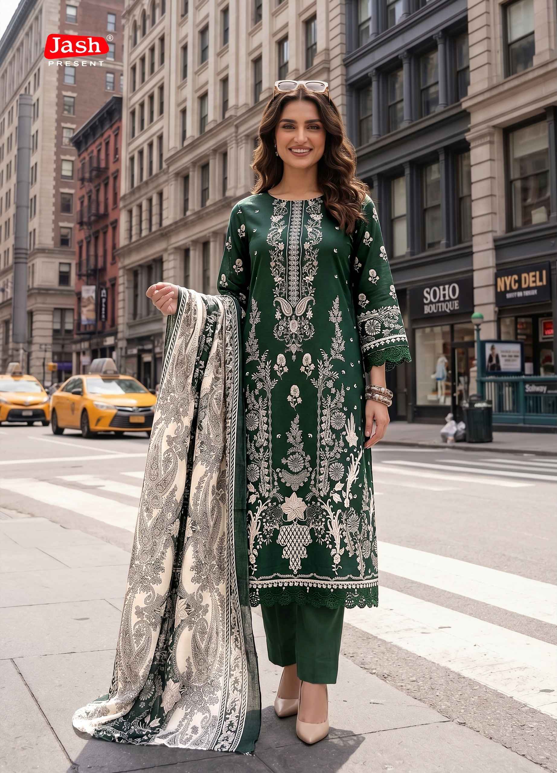 Jash Elliza Vol 56 Wholesale Womens Cotton Dress Material ( 10 pcs Catalogue )