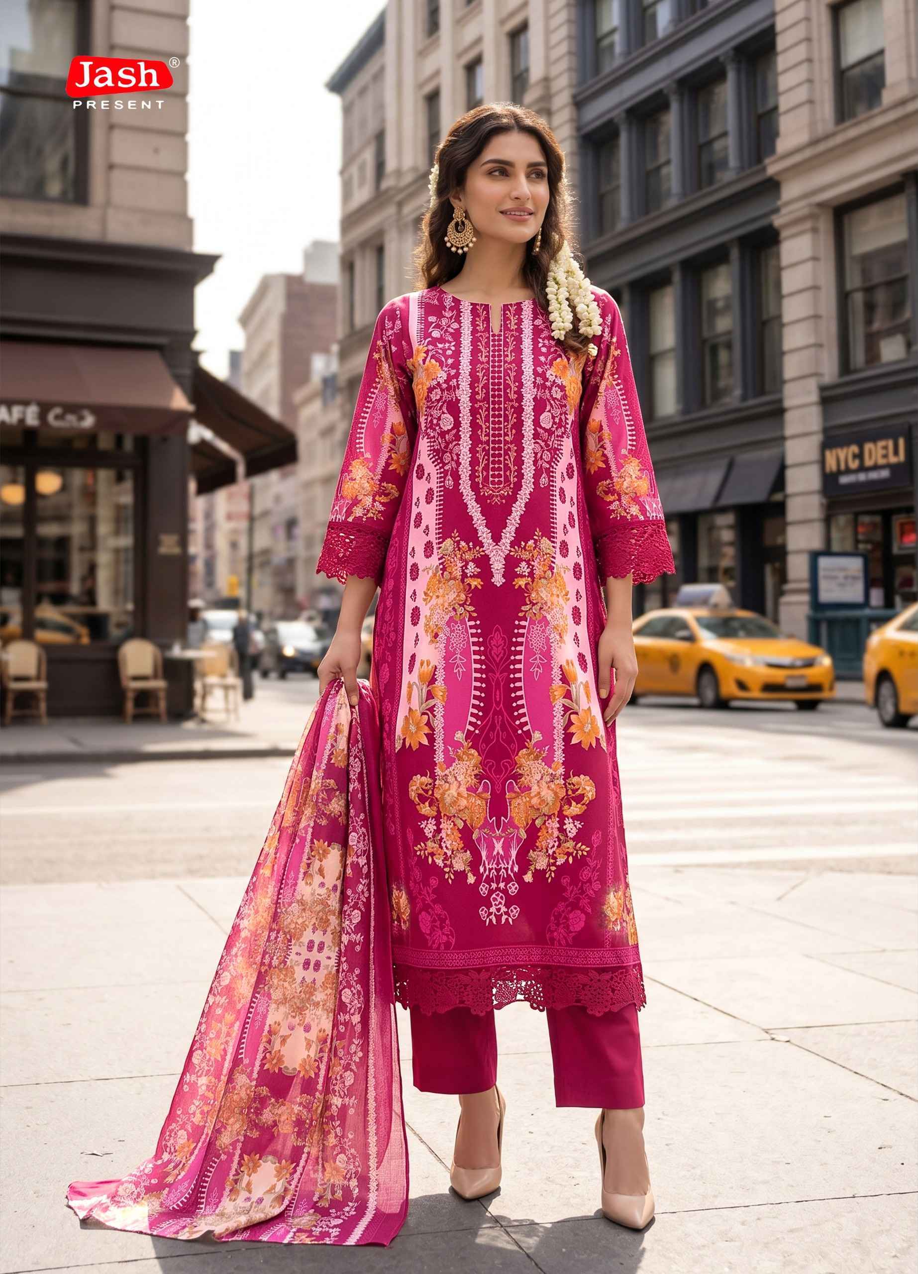 Jash Elliza Vol 56 Wholesale Womens Cotton Dress Material ( 10 pcs Catalogue )
