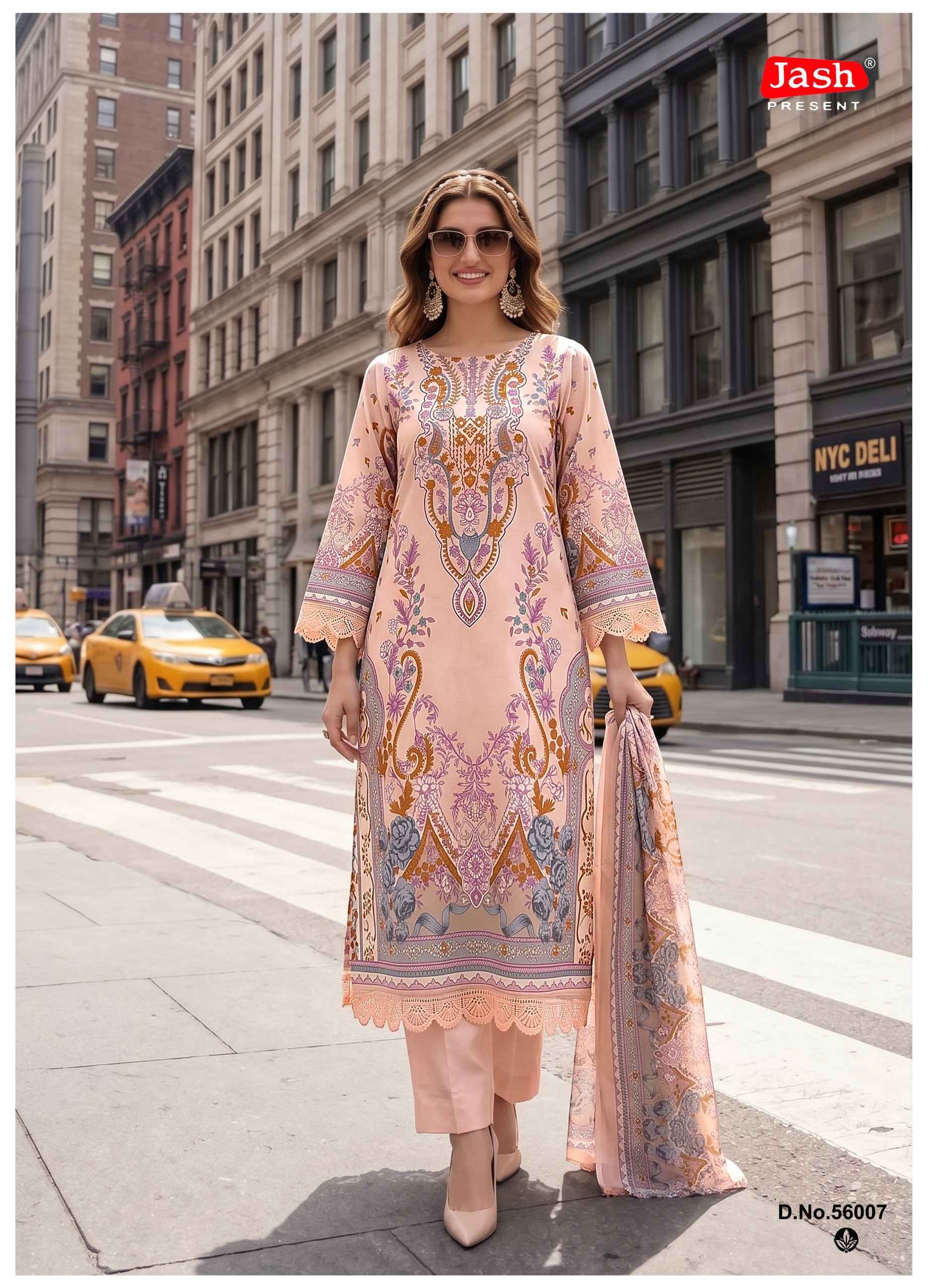 Jash Elliza Vol 56 Wholesale Womens Cotton Dress Material ( 10 pcs Catalogue )