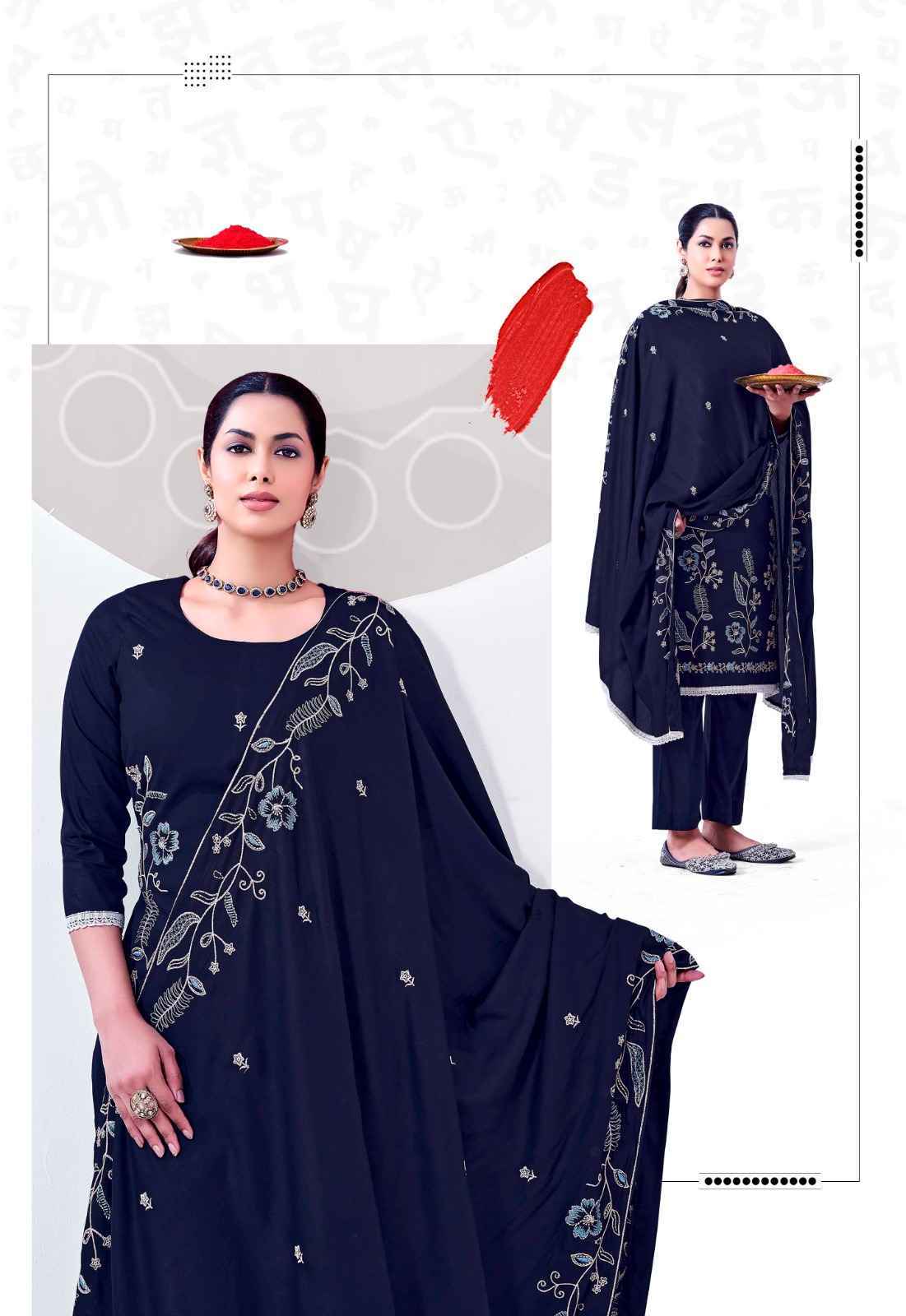 Jt Alina Vol 2 Rayon Salwar Suit _ Surat Wholesale Market Price ( 5 Pcs Catalog )