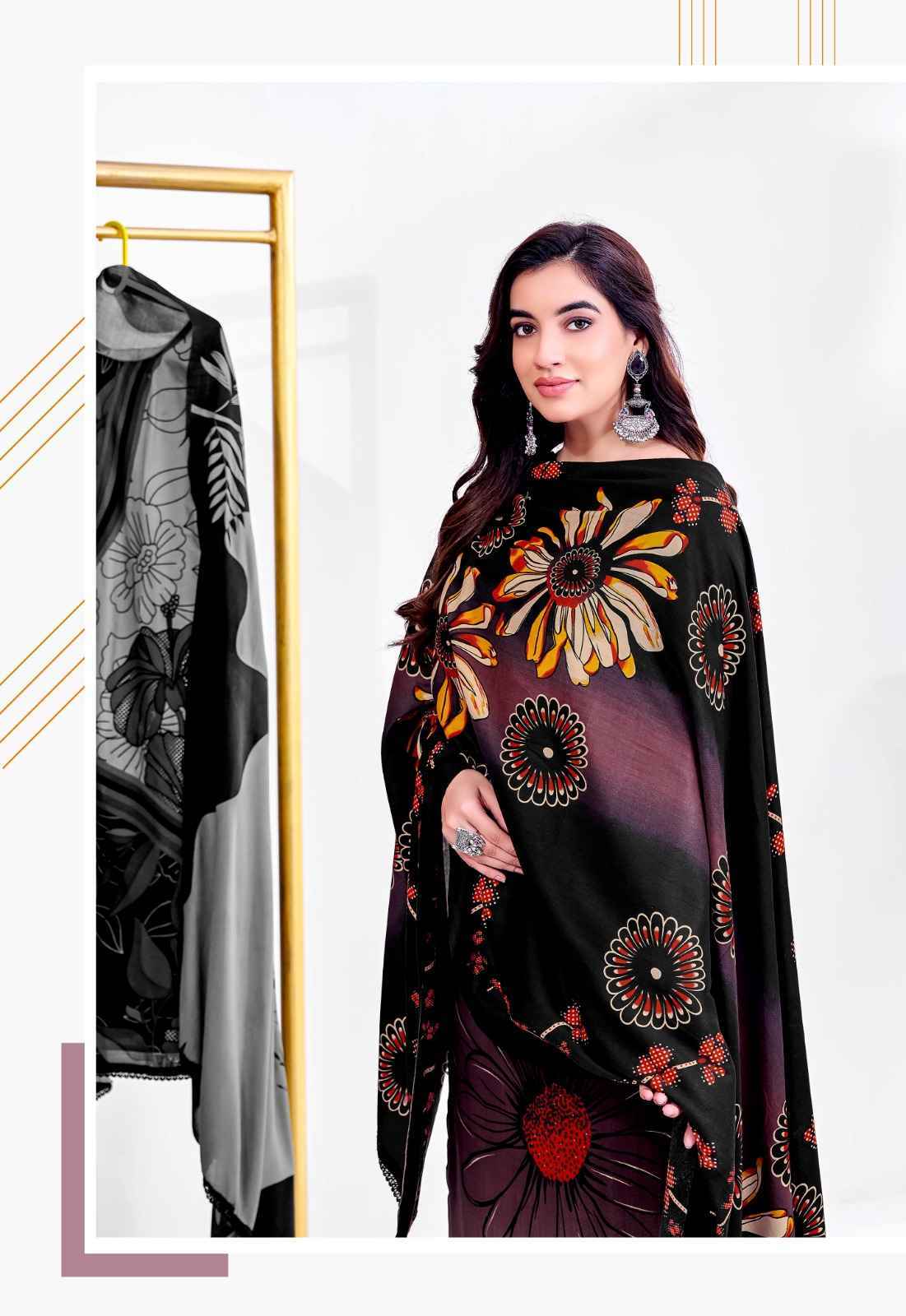 Jt Falguni Wholesale Rayon Dress Material - Surat Wholesale Shop ( 5 pcs Catalogue )