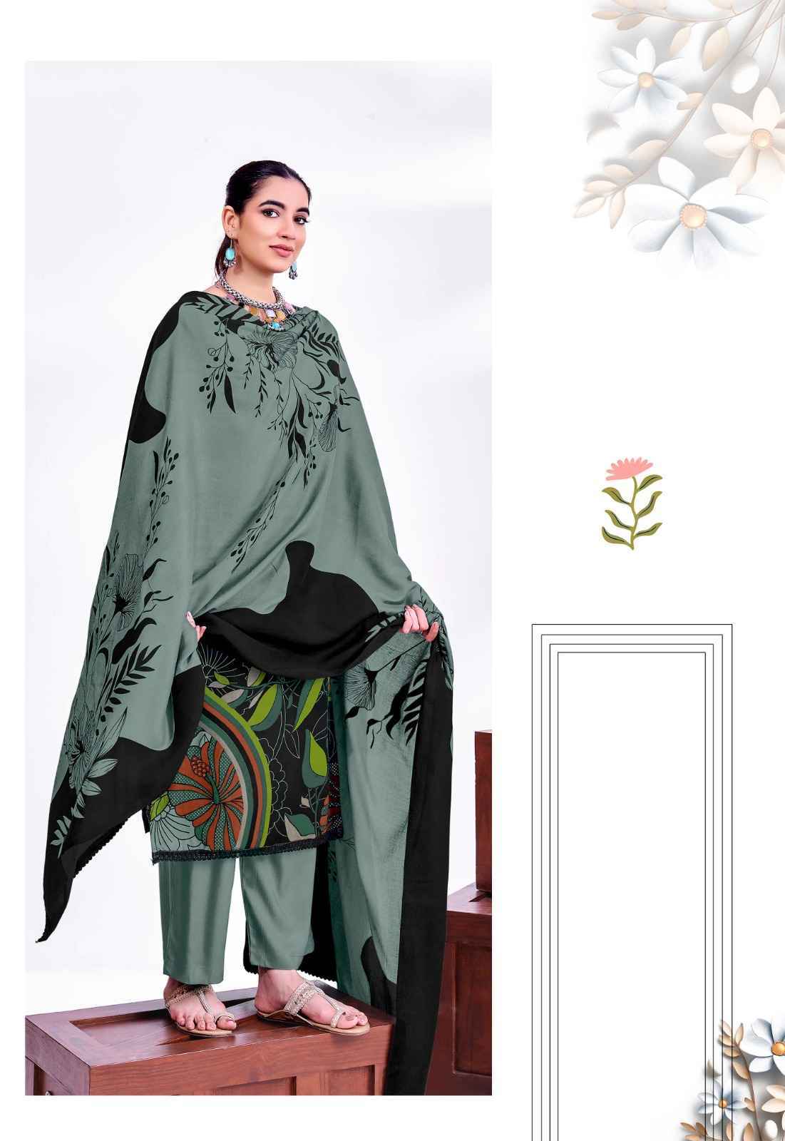 Jt Nigaar Vol 12 Rayon Salwar Kameez _ Clothes Wholesale Website ( 5 Pcs Catalog )