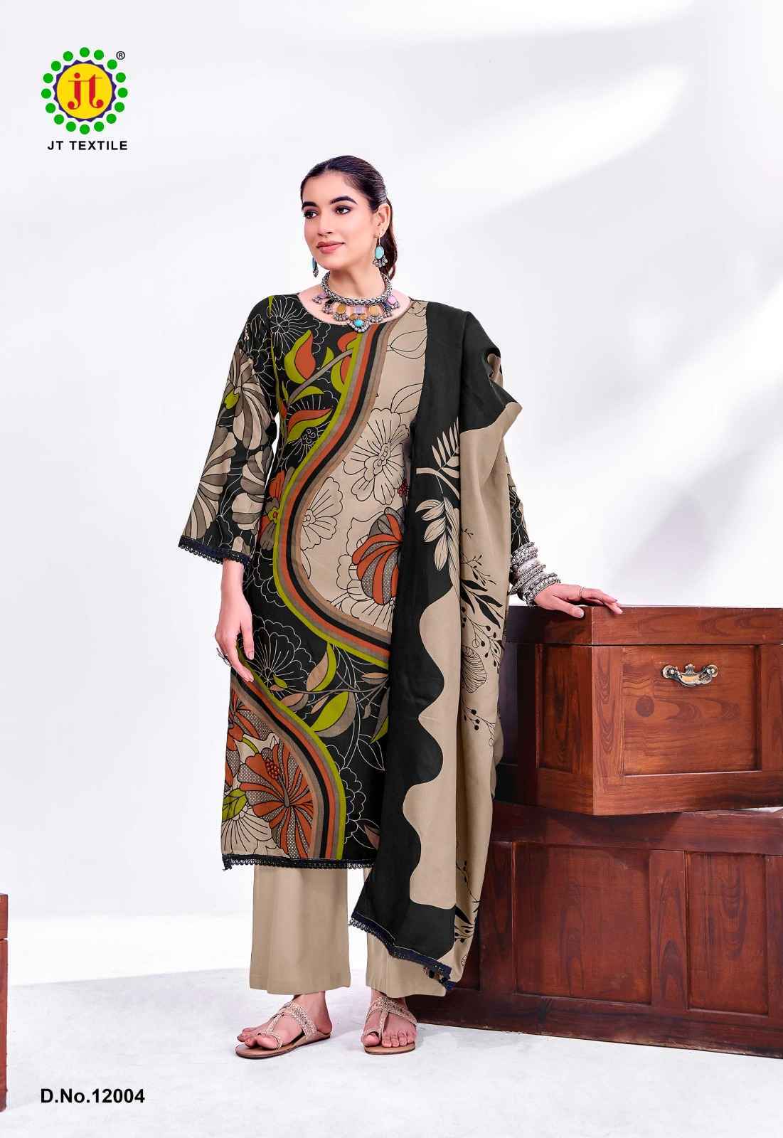 Jt Nigaar Vol 12 Rayon Salwar Kameez _ Clothes Wholesale Website ( 5 Pcs Catalog )